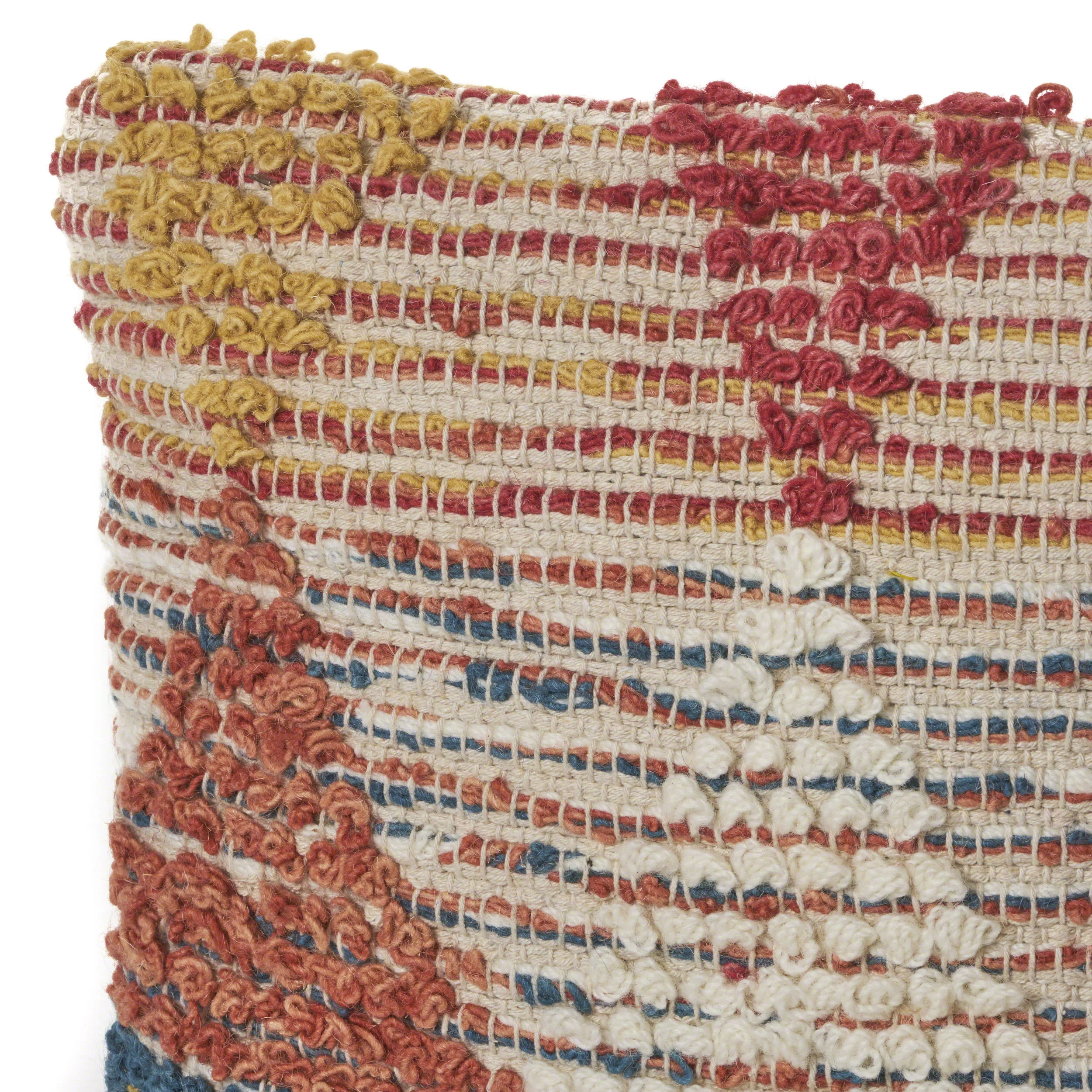 Cierra Handcrafted Boho Fabric Pillow - furnishings