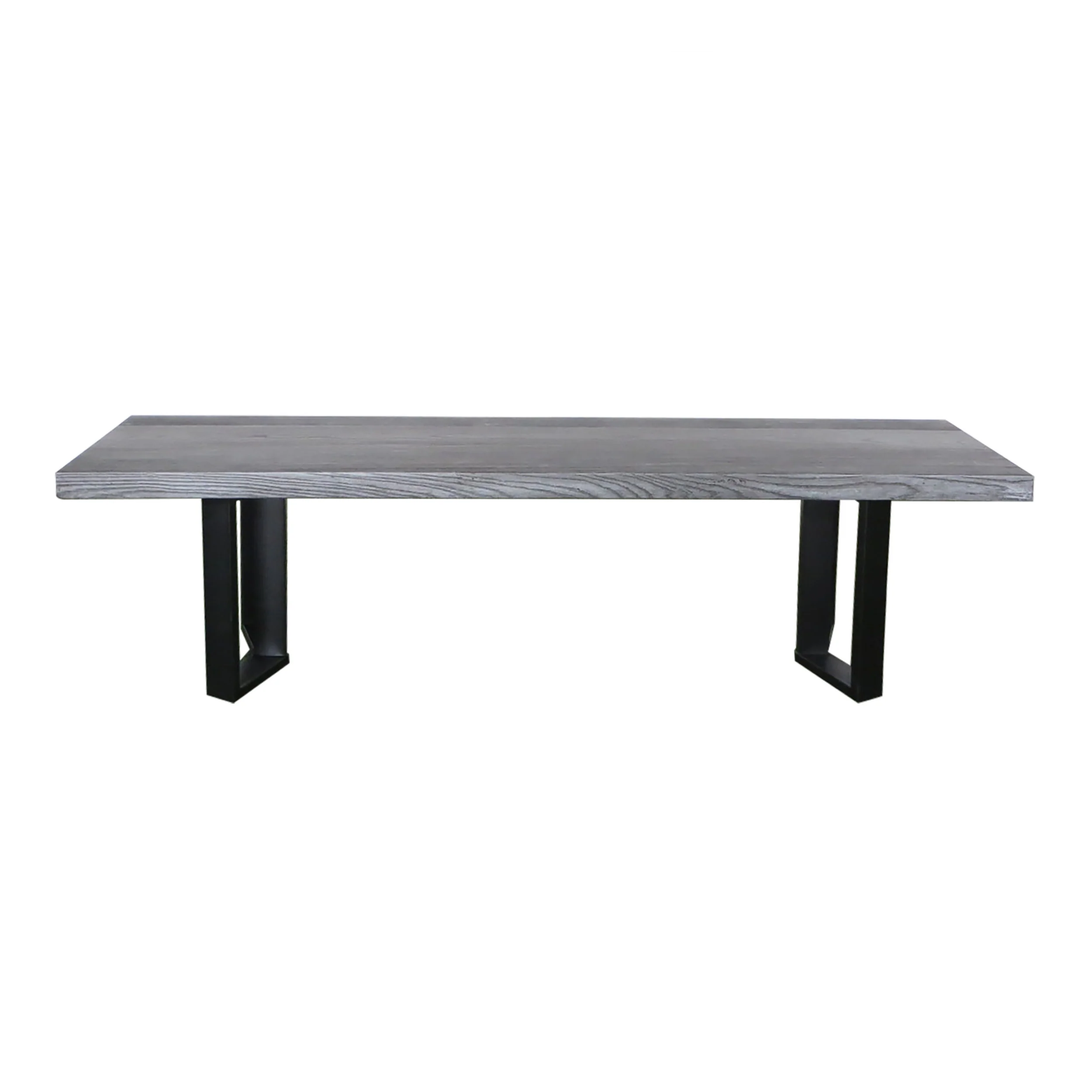 Santa Rosa Outdoor Finish Light Weight Concrete Dining Bench - furnishings