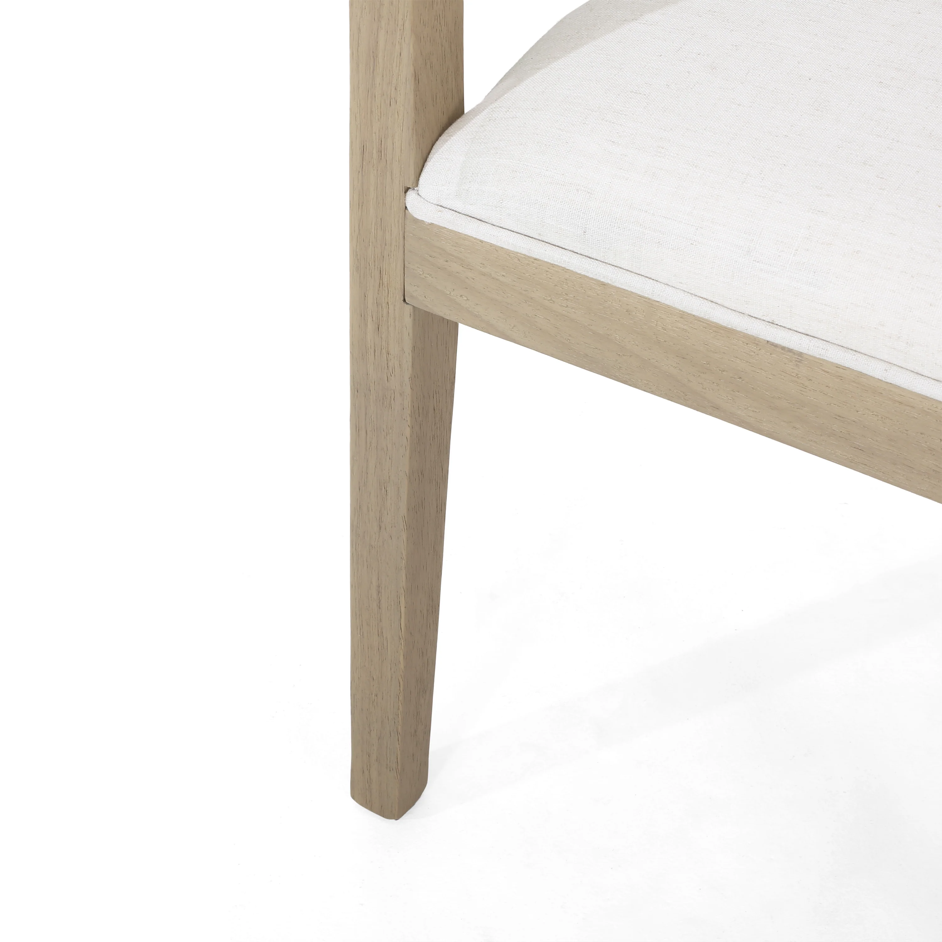 Vande Fabric Upholstered Wood Tub Dining Chairs, Set of 2 - furnishings