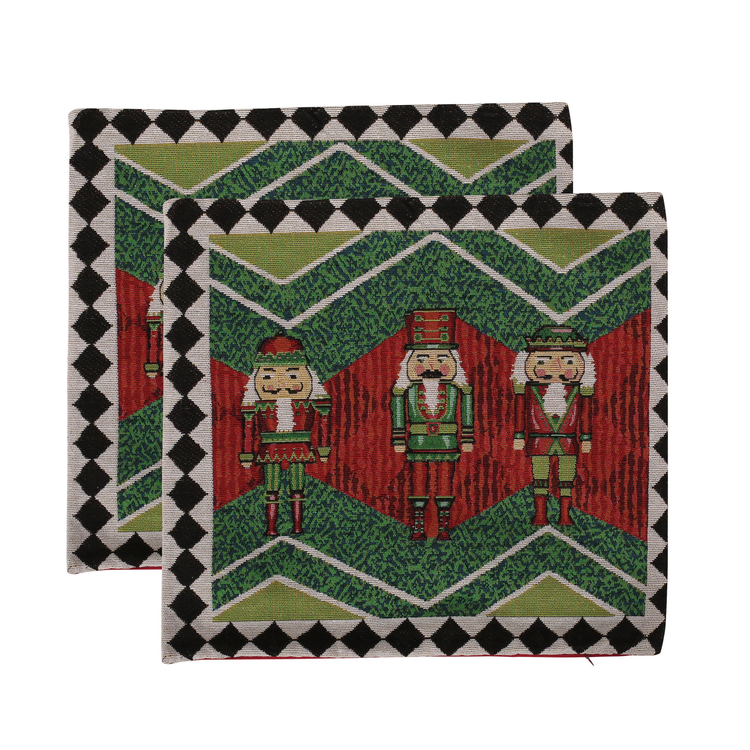 Bayou Modern Fabric Christmas Throw Pillow Cover - furnishings