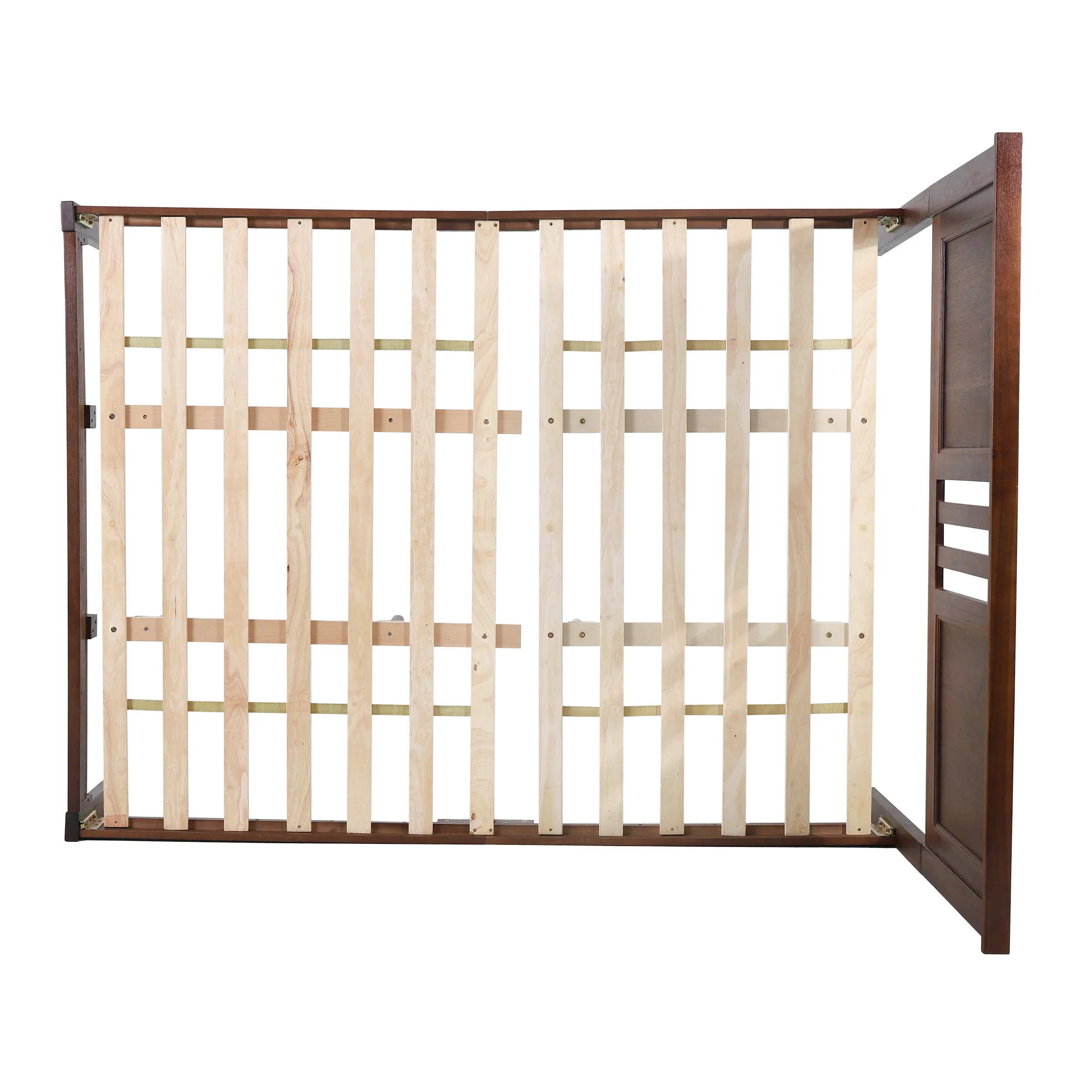 Kashtyn Modern Farmhouse Acacia Wood Queen Bed Platform - furnishings