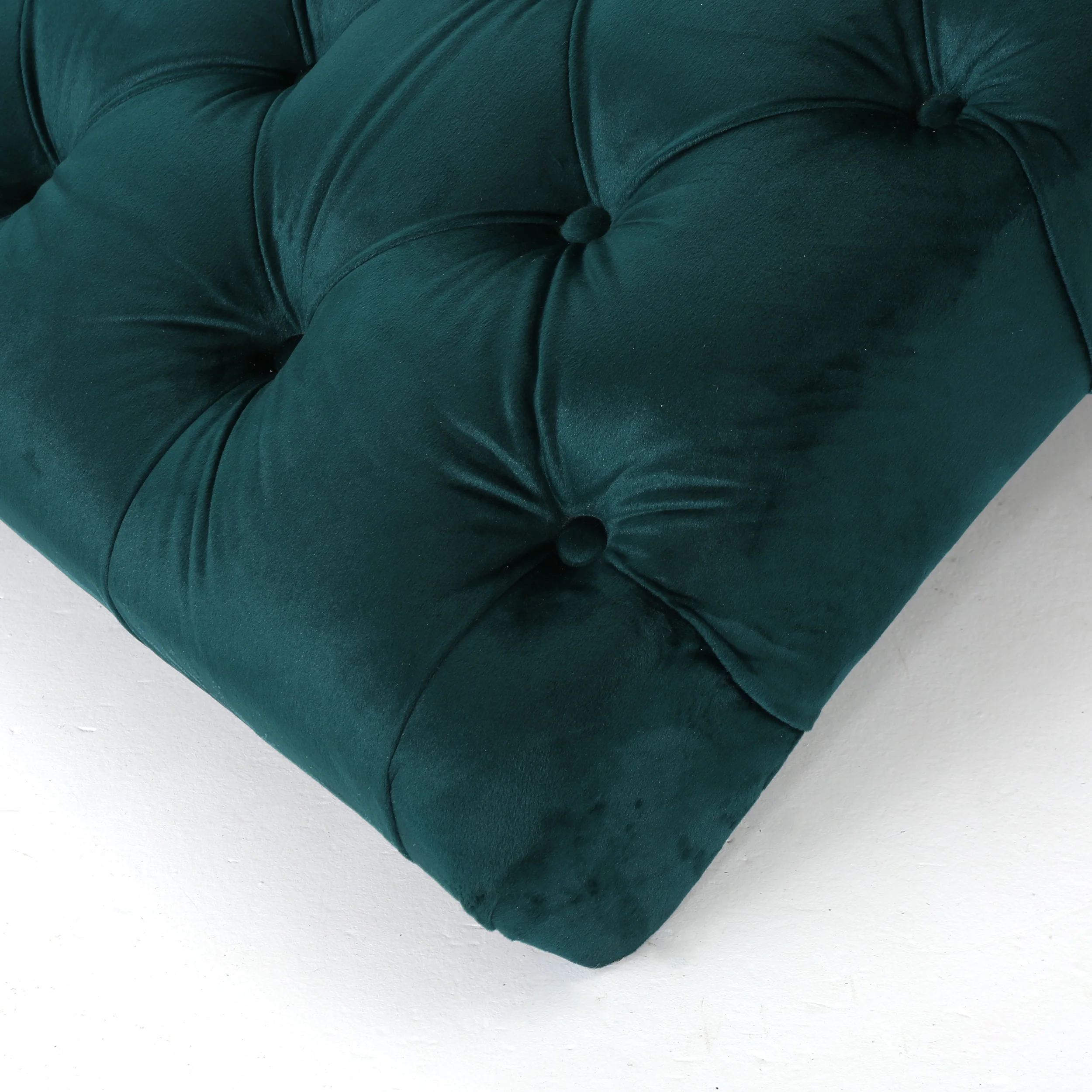 Grasby Tufted New Velvet Chaise Lounge - furnishings