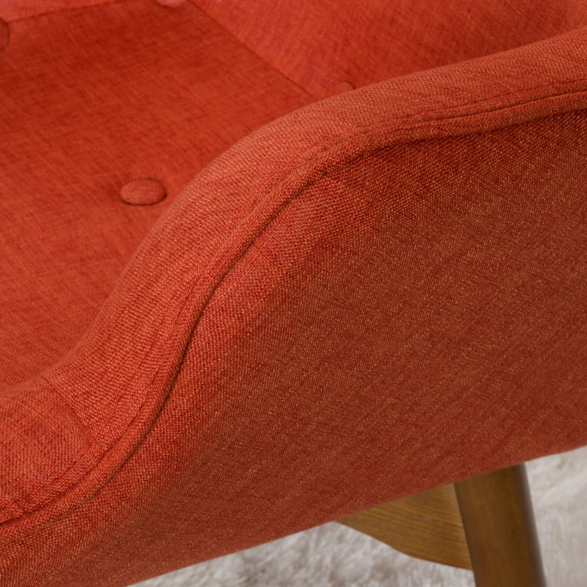 Acantha Mid Century Modern Contour Accent Lounge Chair - furnishings
