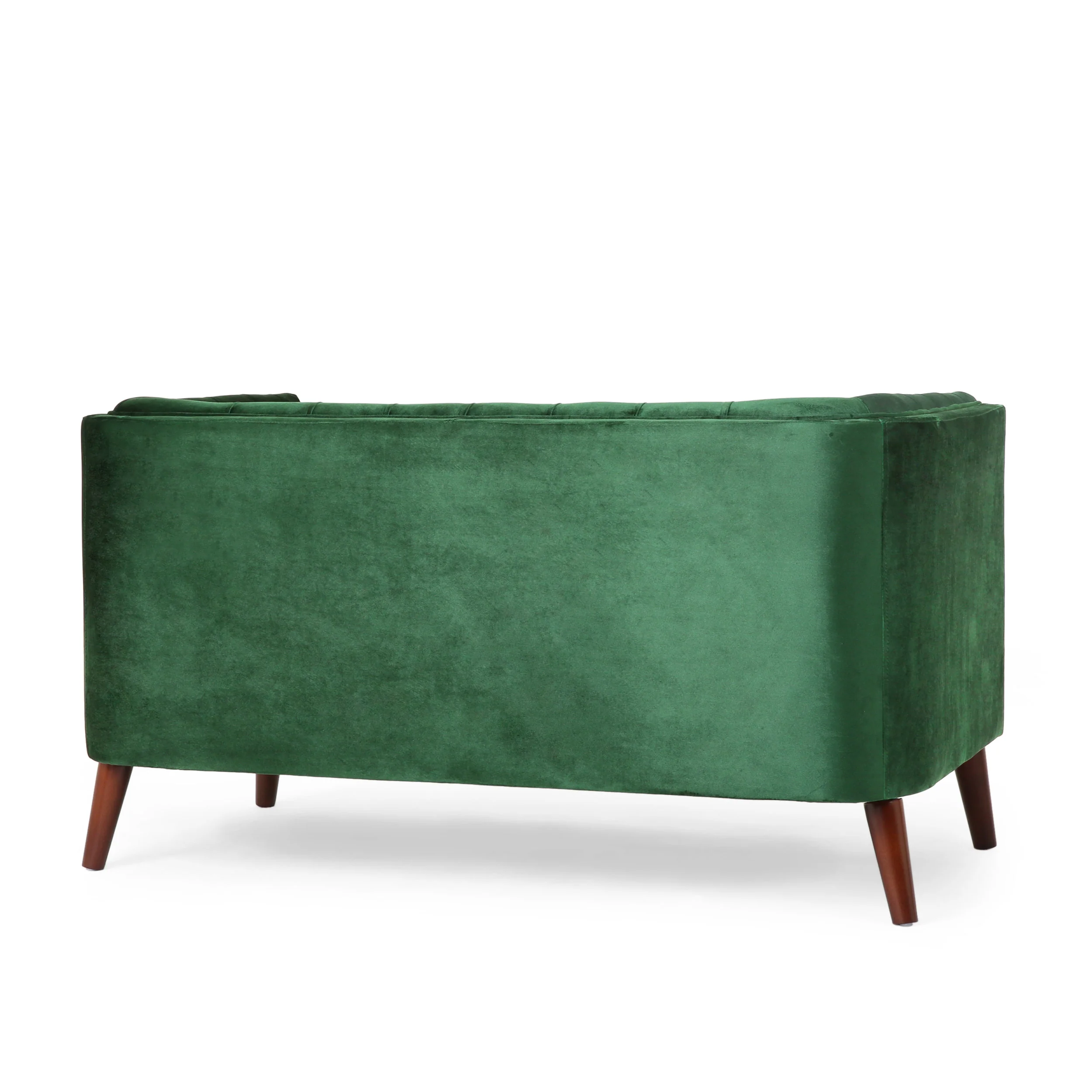 Henton Contemporary Upholstered Tufted Loveseat - furnishings