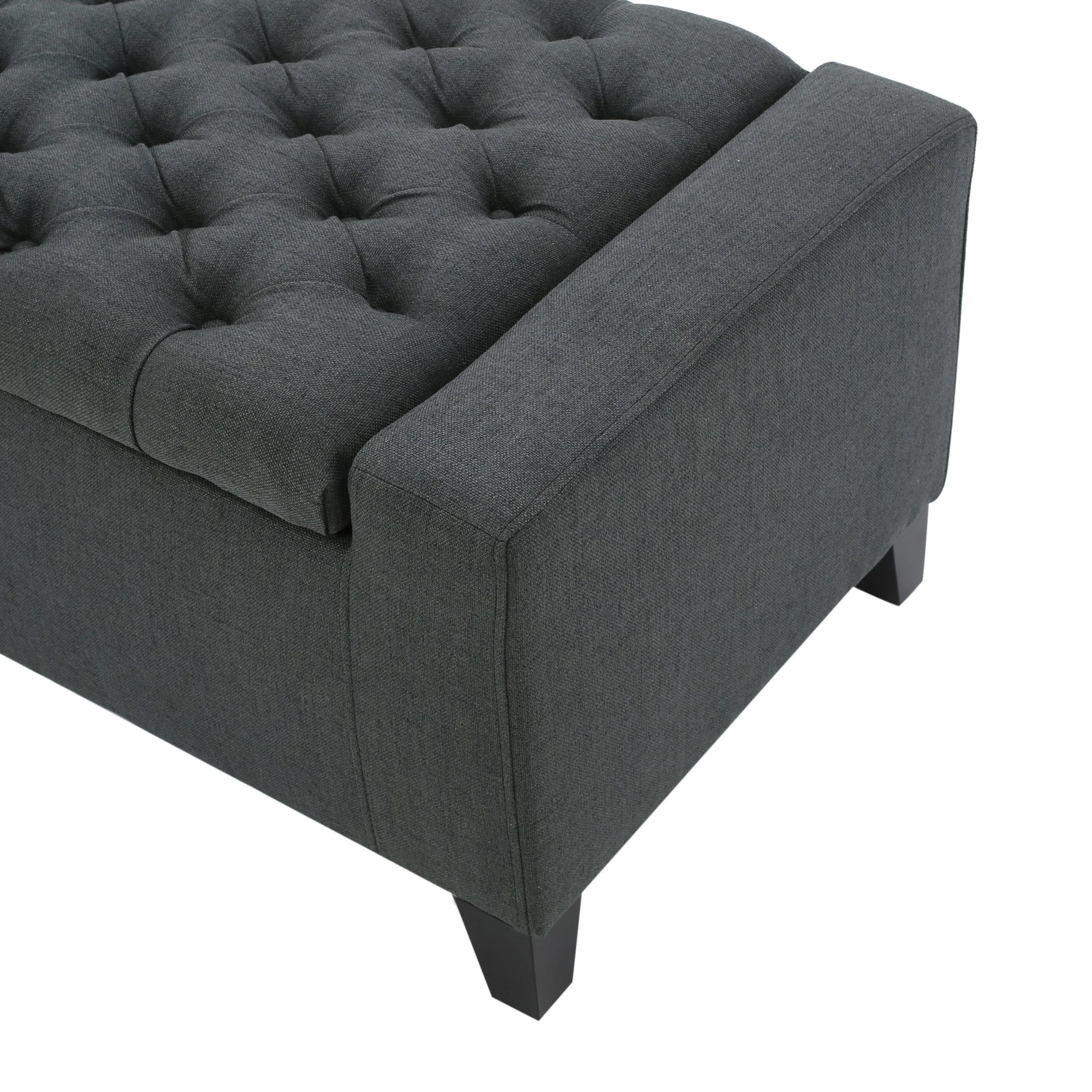 Seattle Tufted Storage Ottoman Bench - furnishings