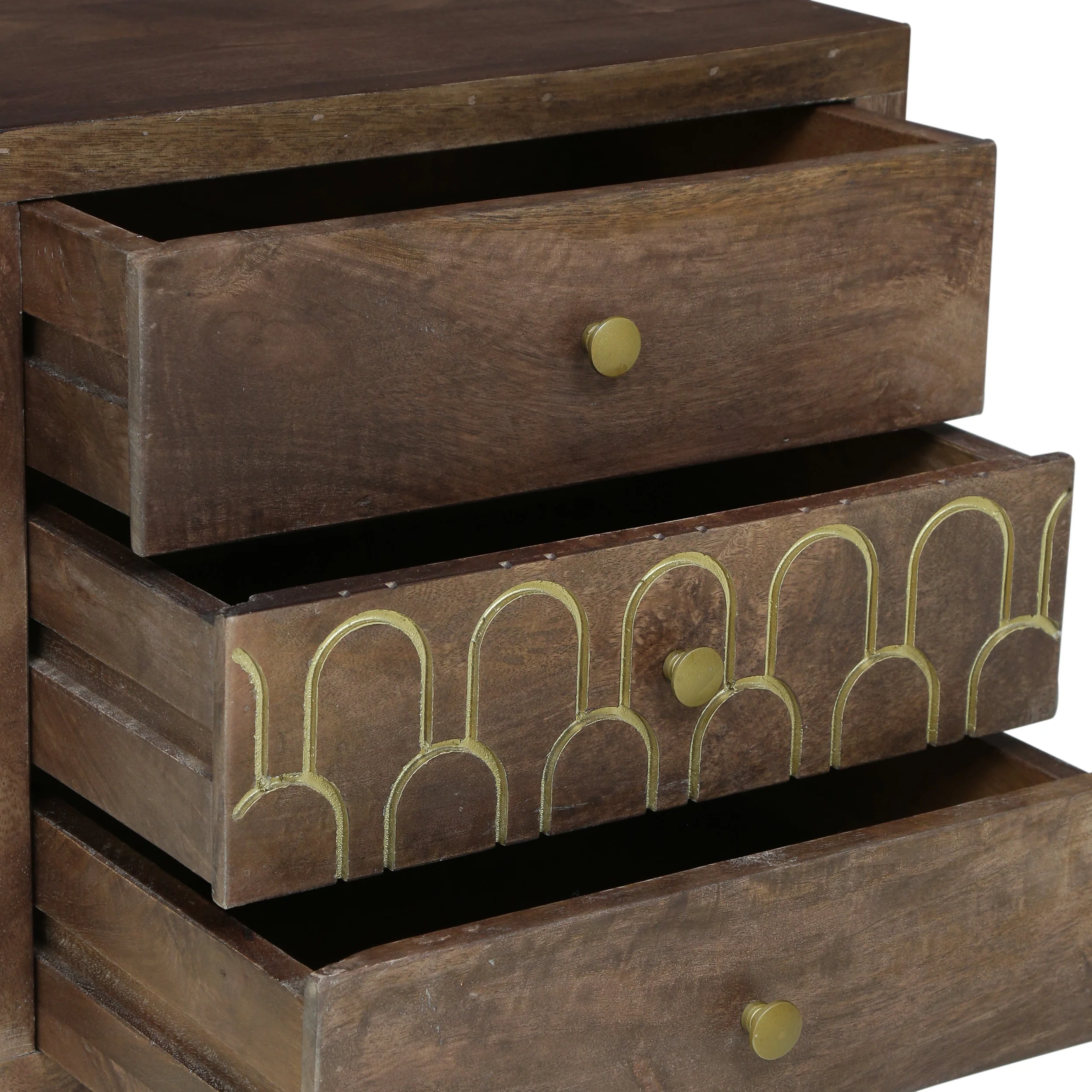 Javayah Contemporary Wooden Night Stand - furnishings