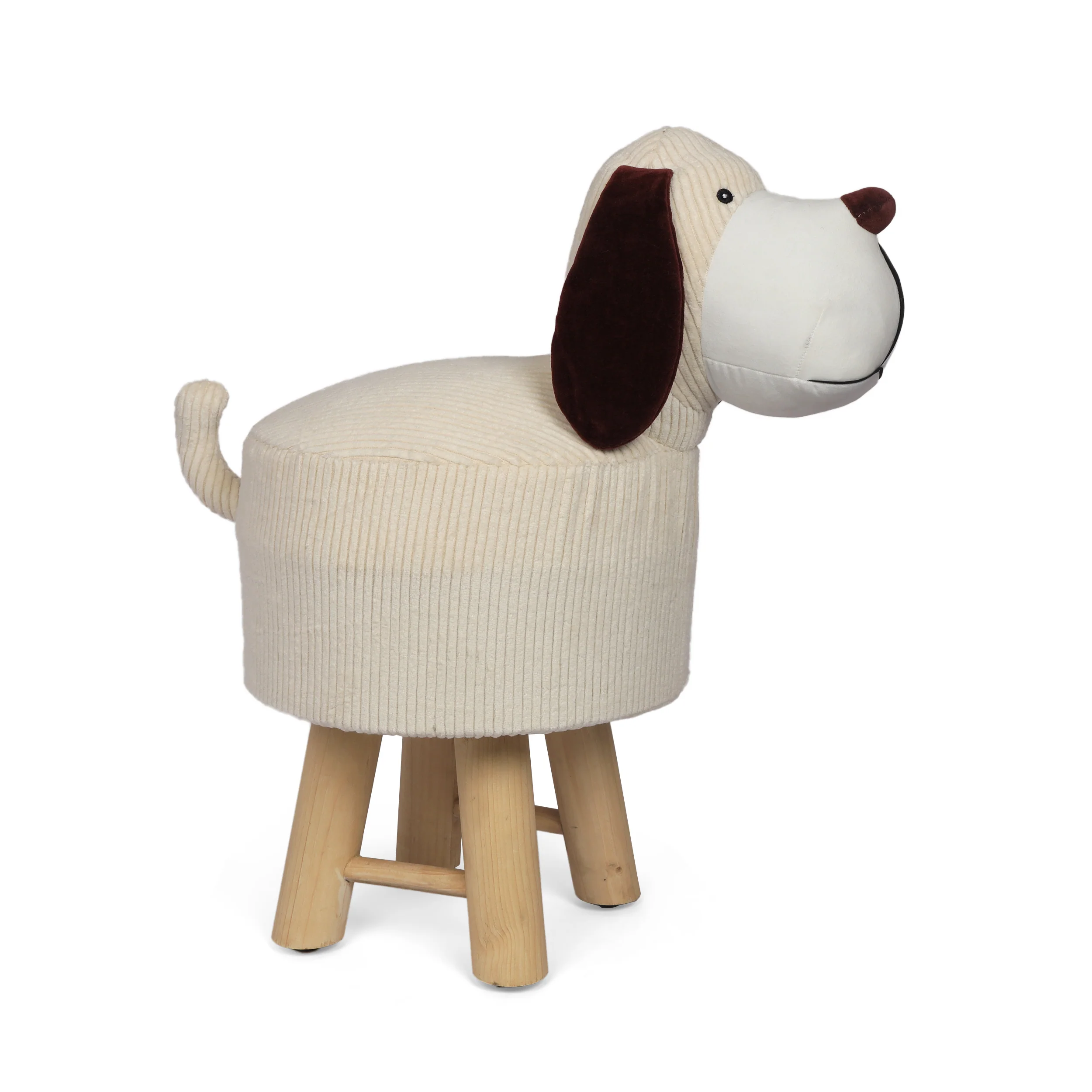 Hiyab Contemporary Kids Dog Ottoman - furnishings
