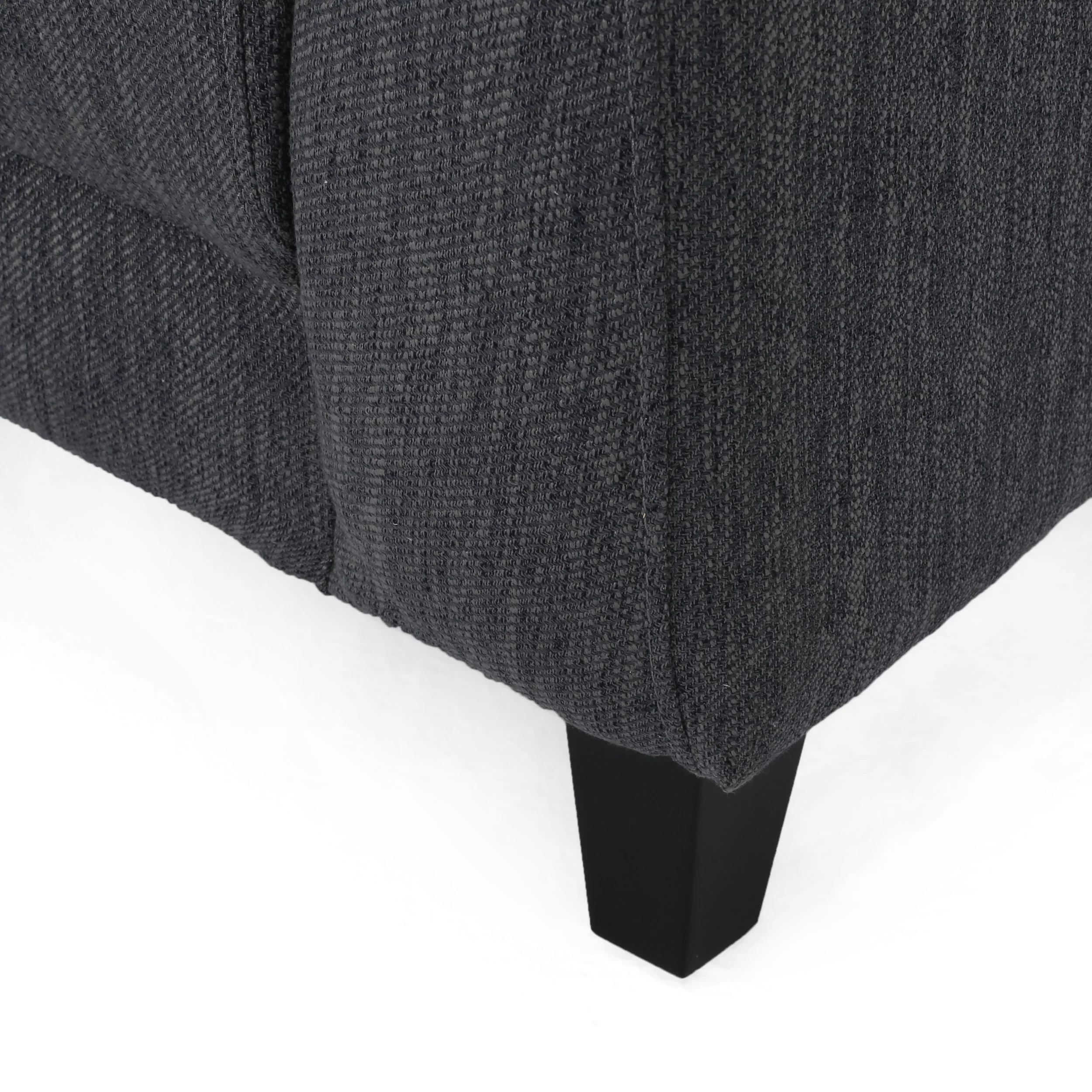 McCardell Contemporary Fabric 3 Seater Curved Sectional Sofa - furnishings