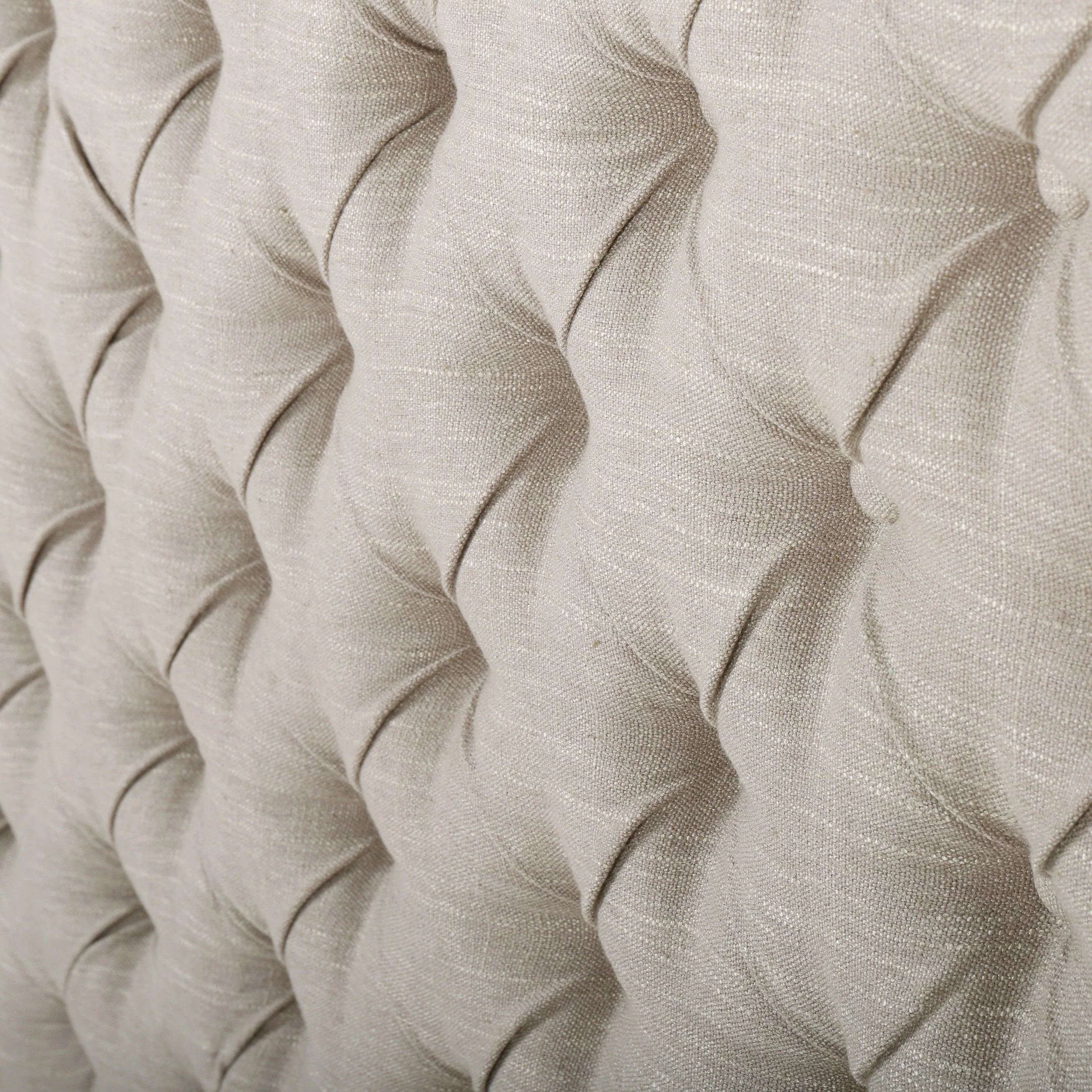Cannes Adjustable King/ California King Fabric Headboard-Sand - furnishings