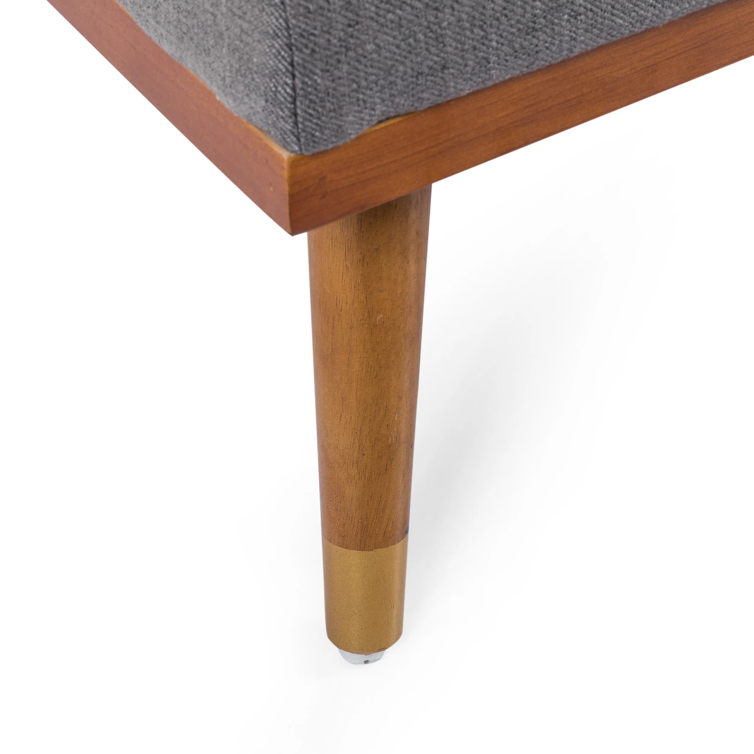 Pareesa Mid-Century Modern Fabric Chaise Lounge - furnishings