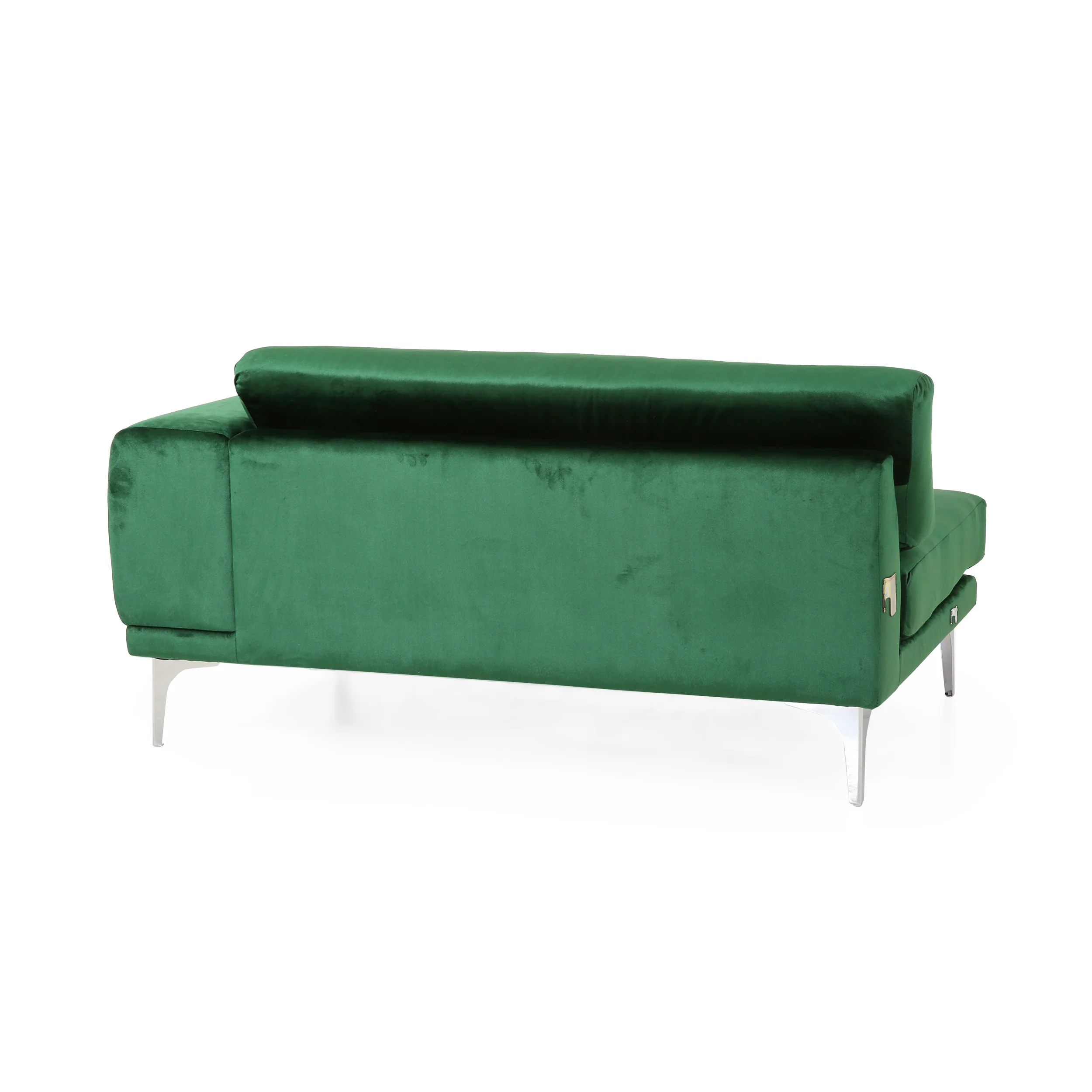 Annagrace Modern Glam 4 Seater Velvet Sofa - furnishings
