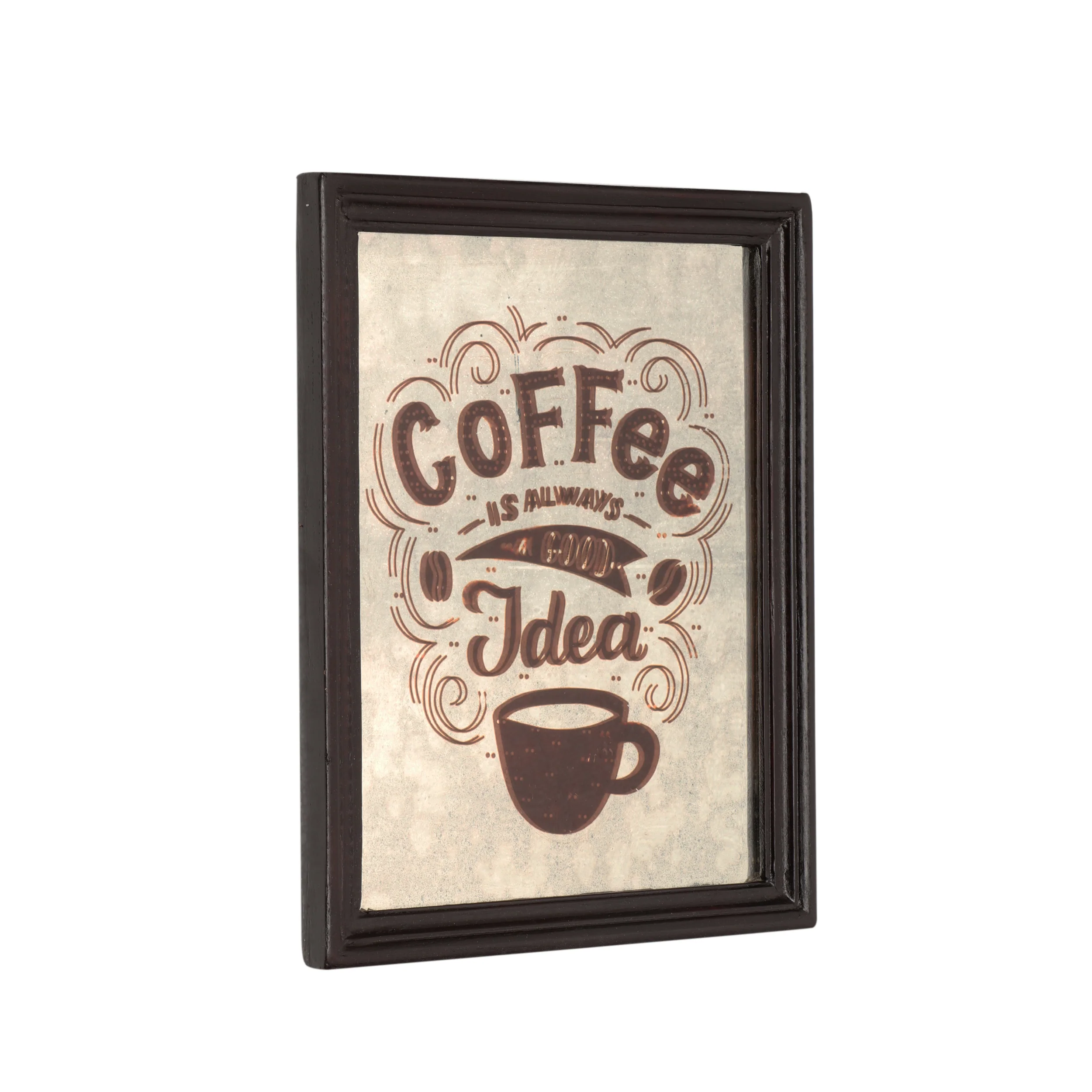 Geraldine Inspirational Coffee Wall Art - furnishings