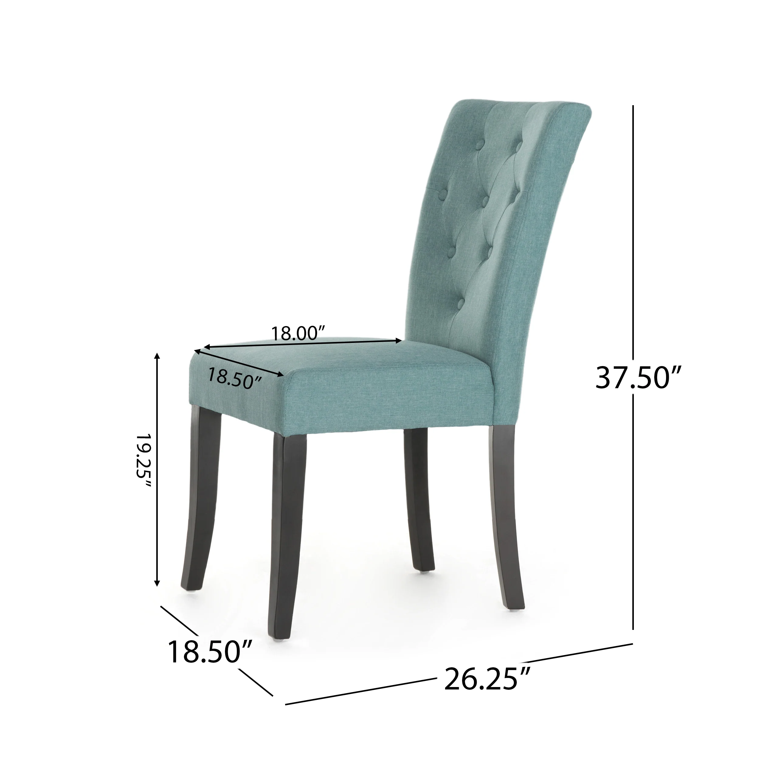 Ostrom Fabric Dining Chairs (Set of 2) - furnishings