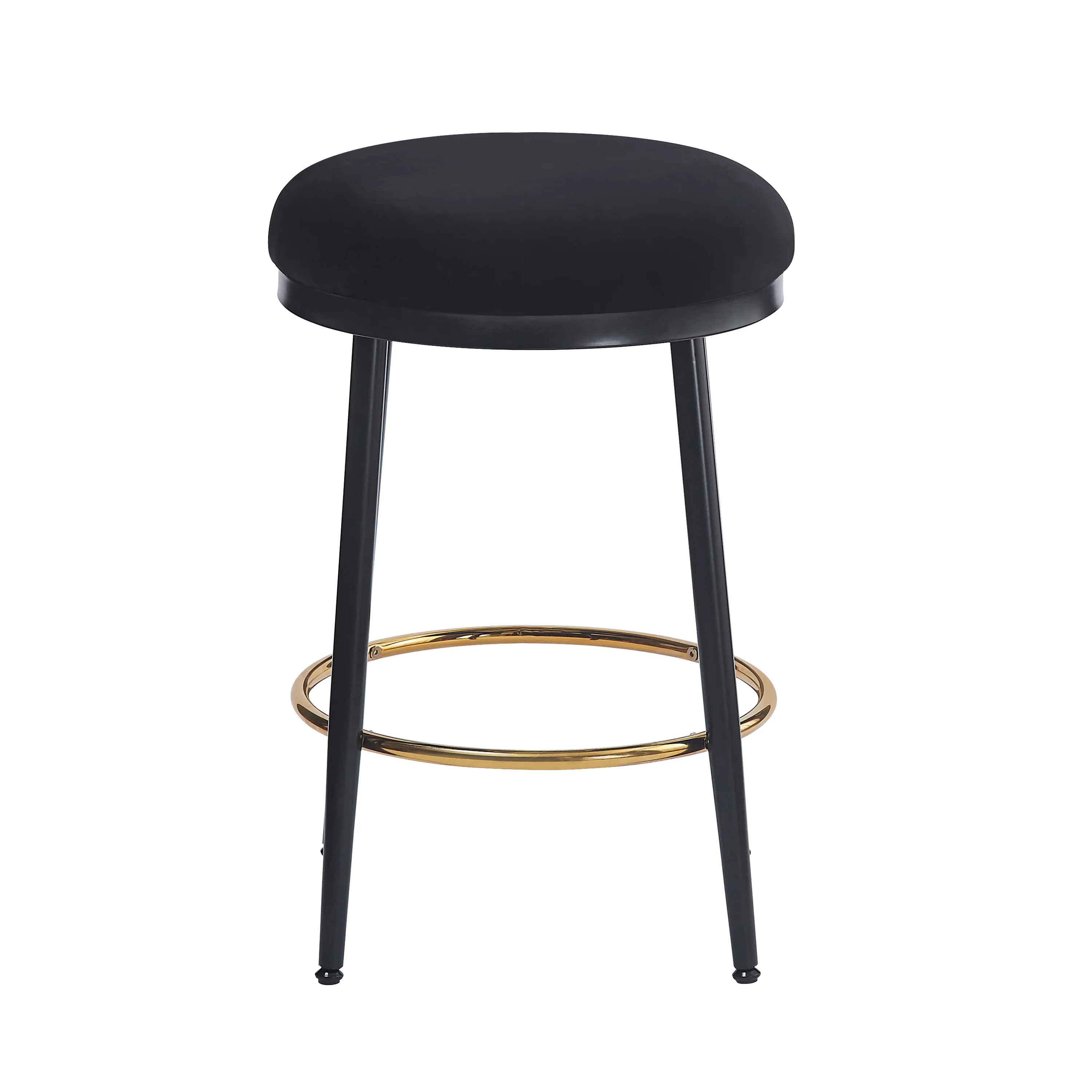 Cedara Modern Upholstered Cushioned Counter Stools with Footrest - furnishings