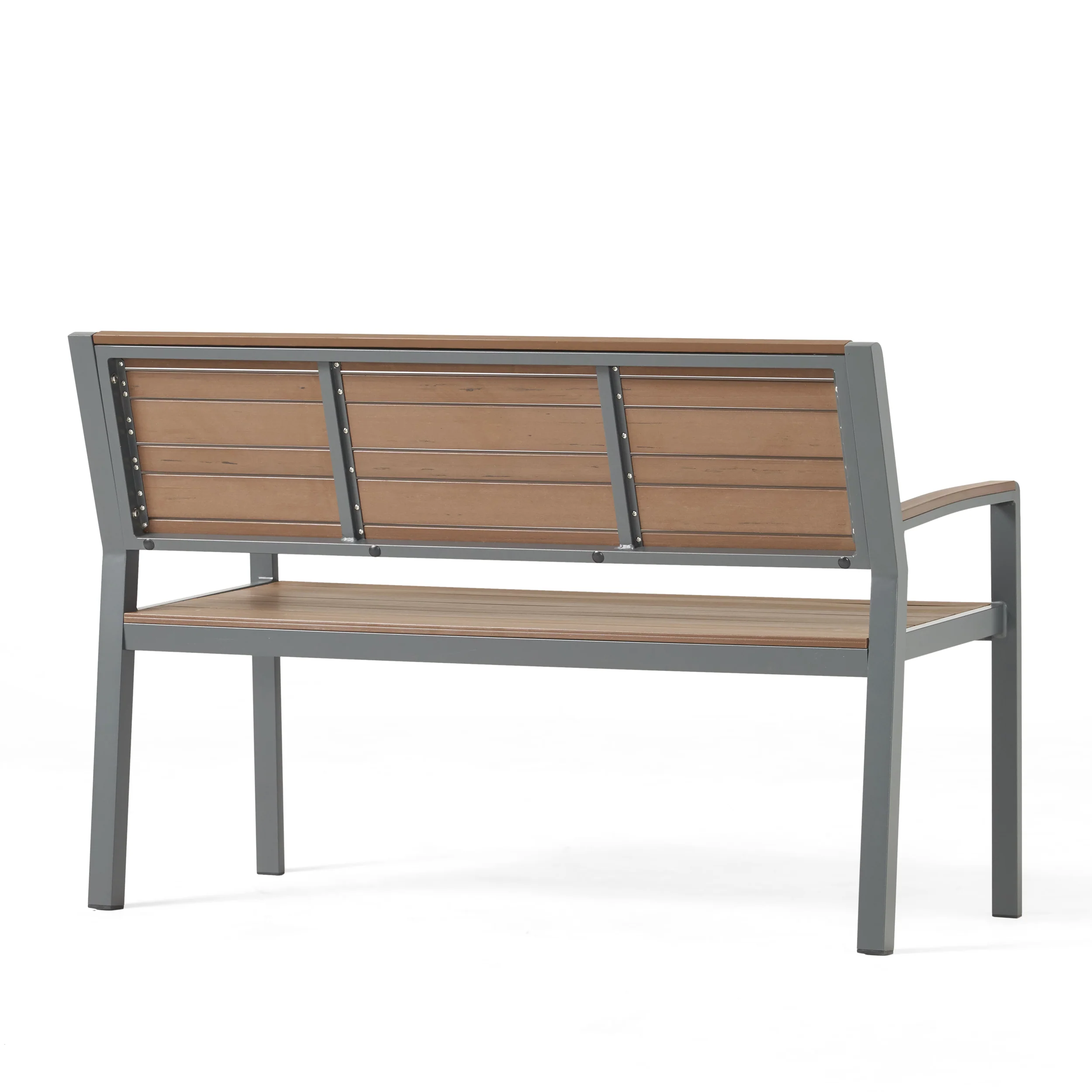 Trimble Outdoor Aluminum Bench - furnishings