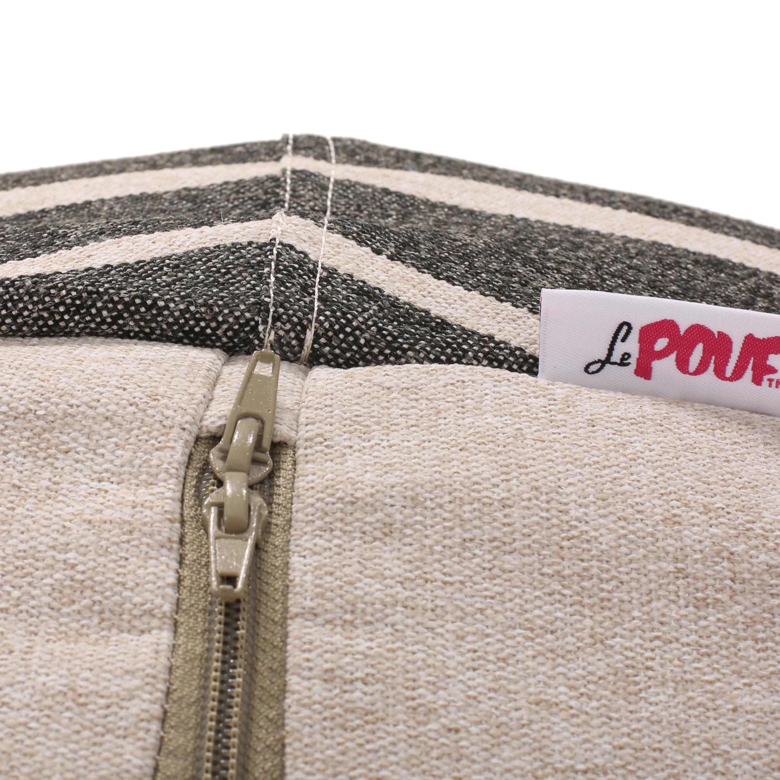 Sasser Hudgeons Boho Striped Bean Bag - furnishings