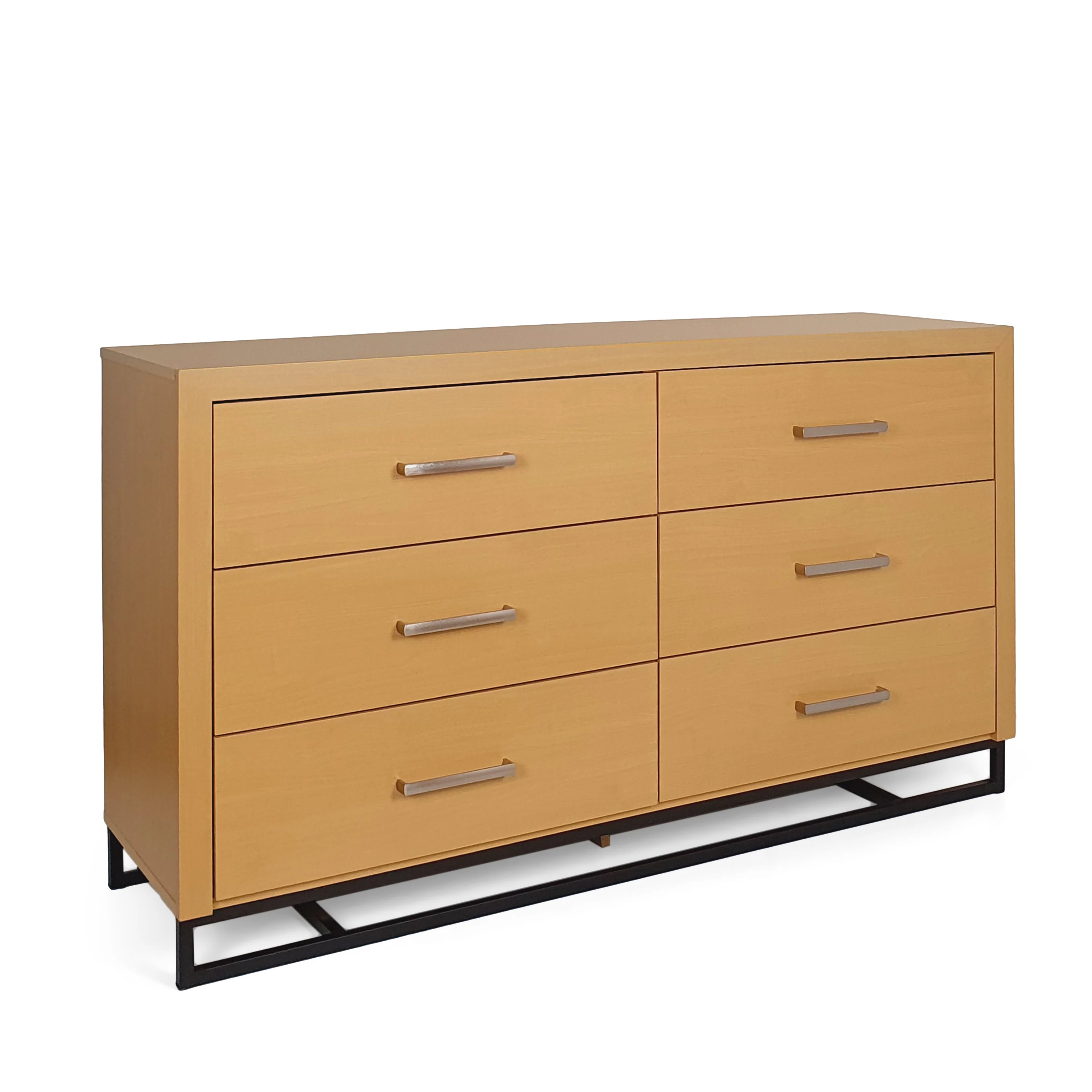 Borah Contemporary Faux Wood 6 Drawer Double Dresser - furnishings