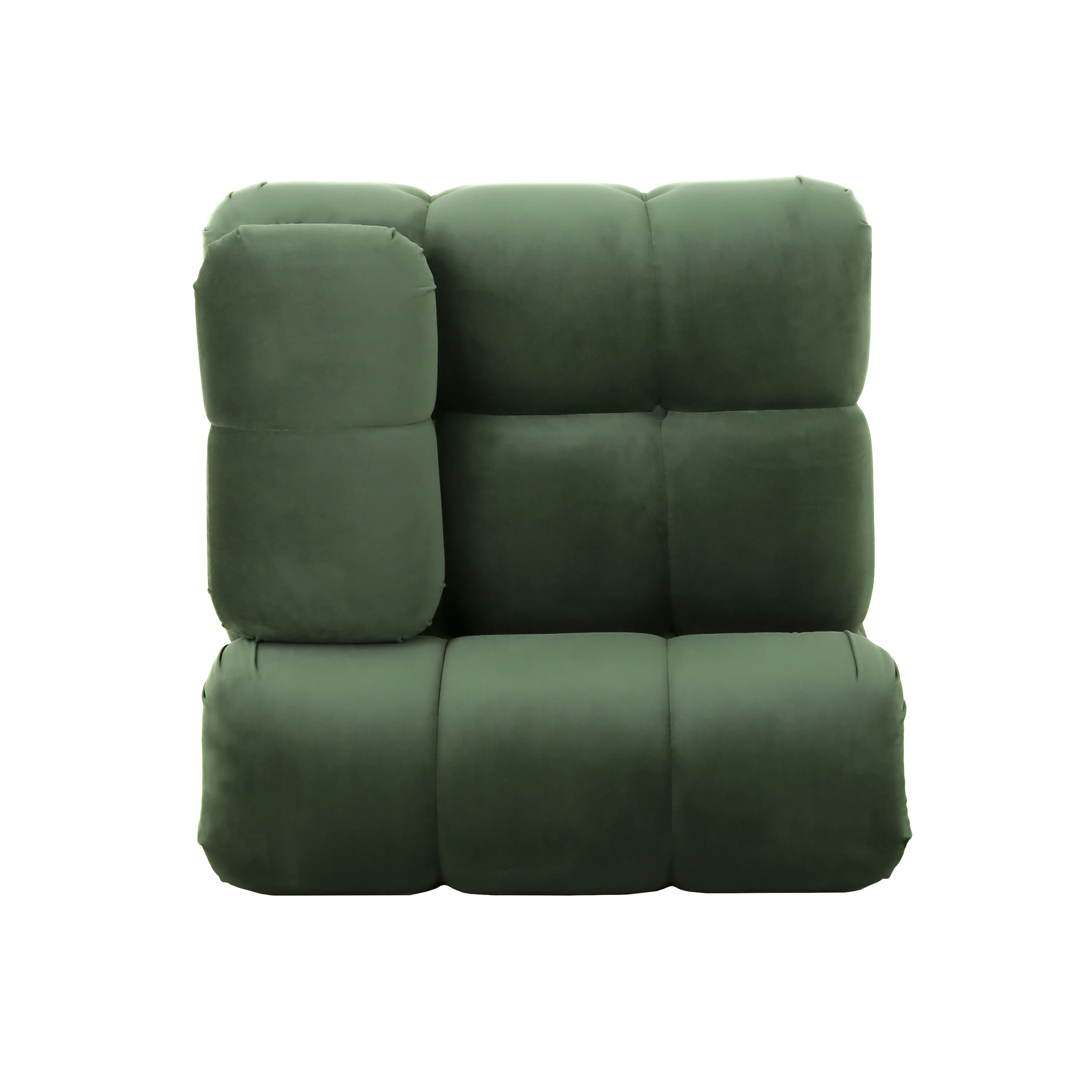 Kildare Velvet 3 Seater Modular Tufted Sofa - furnishings