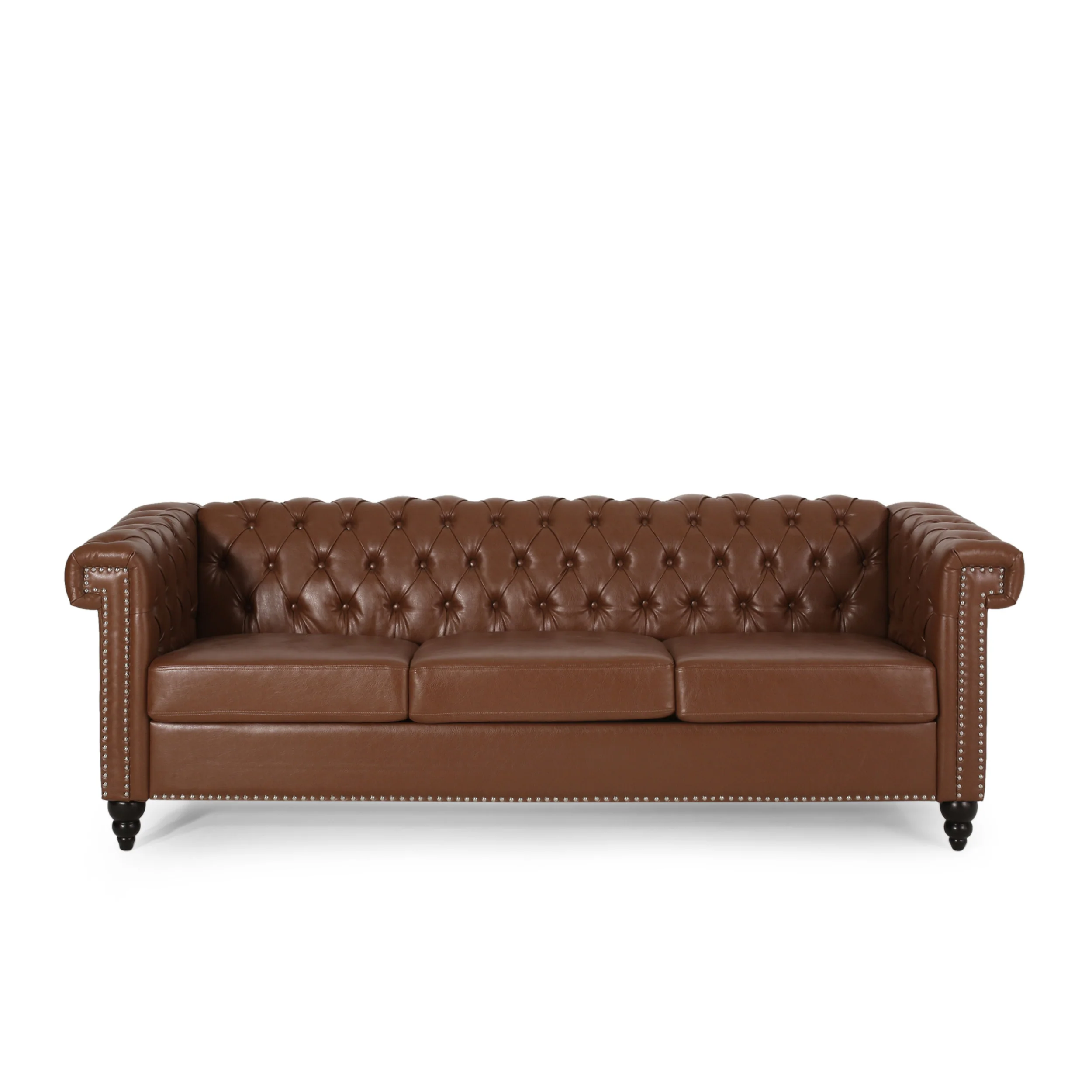 Zyiere Tufted Chesterfield 3 Seater Sofa - furnishings