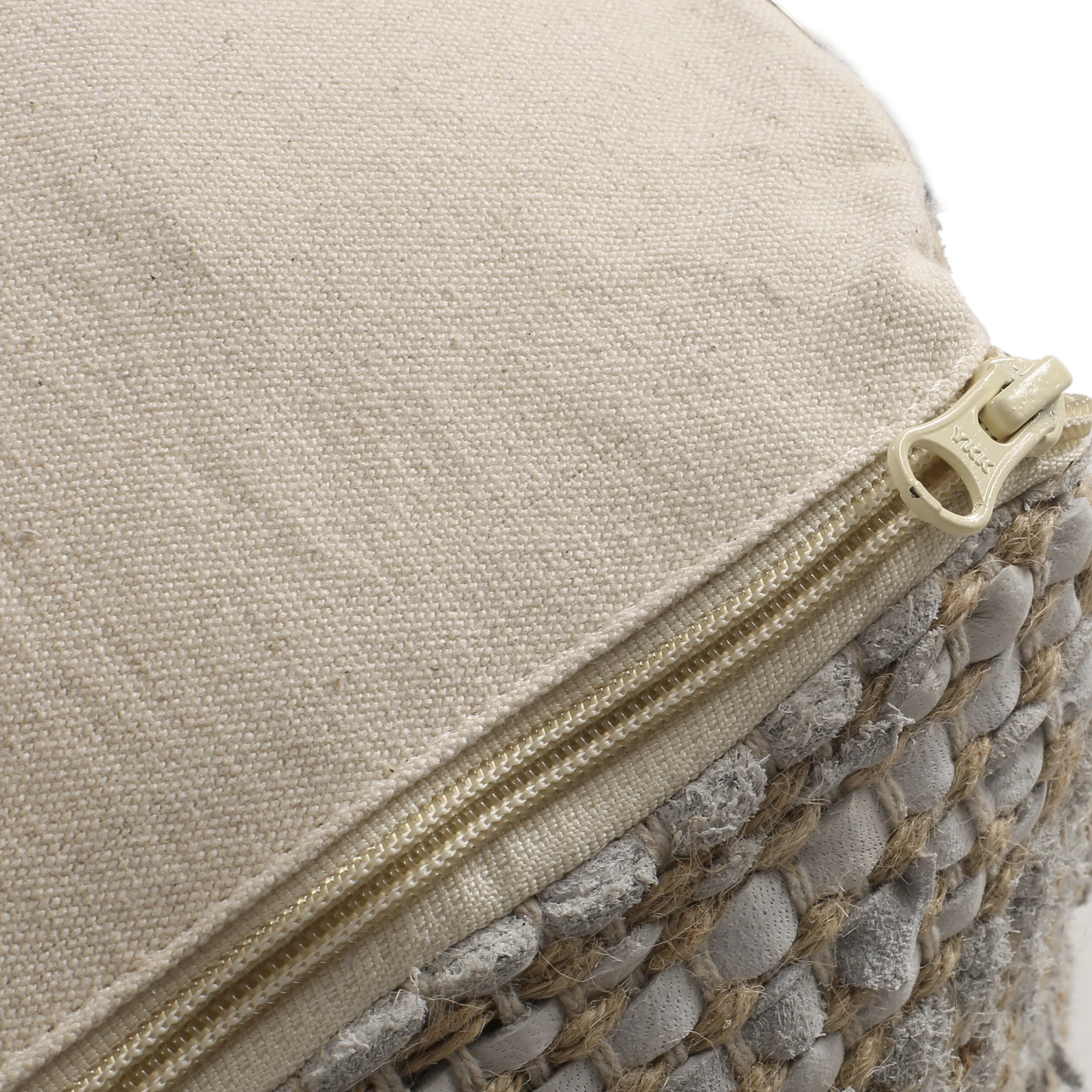 Glencoe Boho Handcrafted Fabric Cube Pouf - furnishings