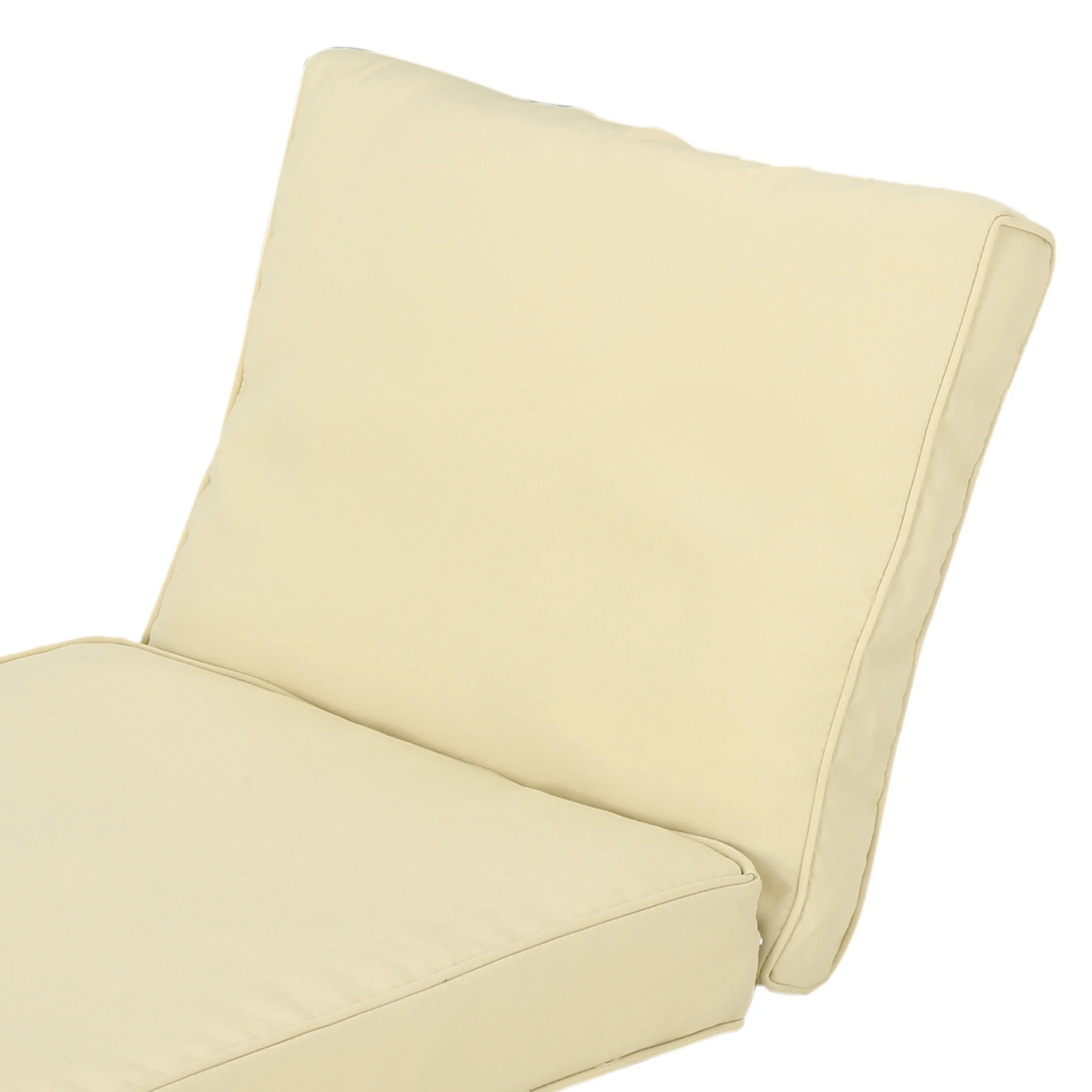 Atiyah Outdoor Water Resistant Fabric Club Chair Cushions with Piping (Set of 2) - furnishings