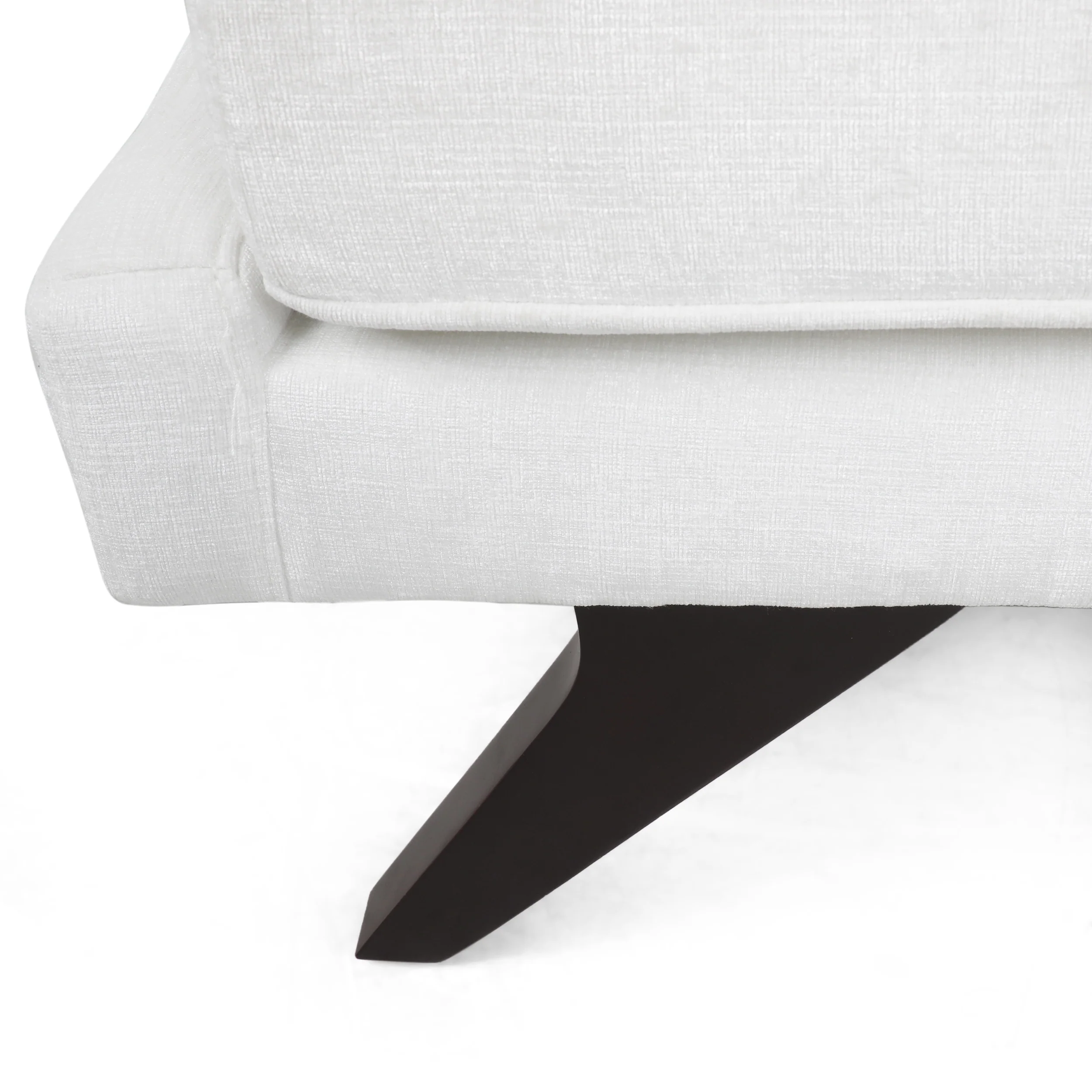 Alphonso Mid-Century Modern Fabric Chaise Lounge - furnishings