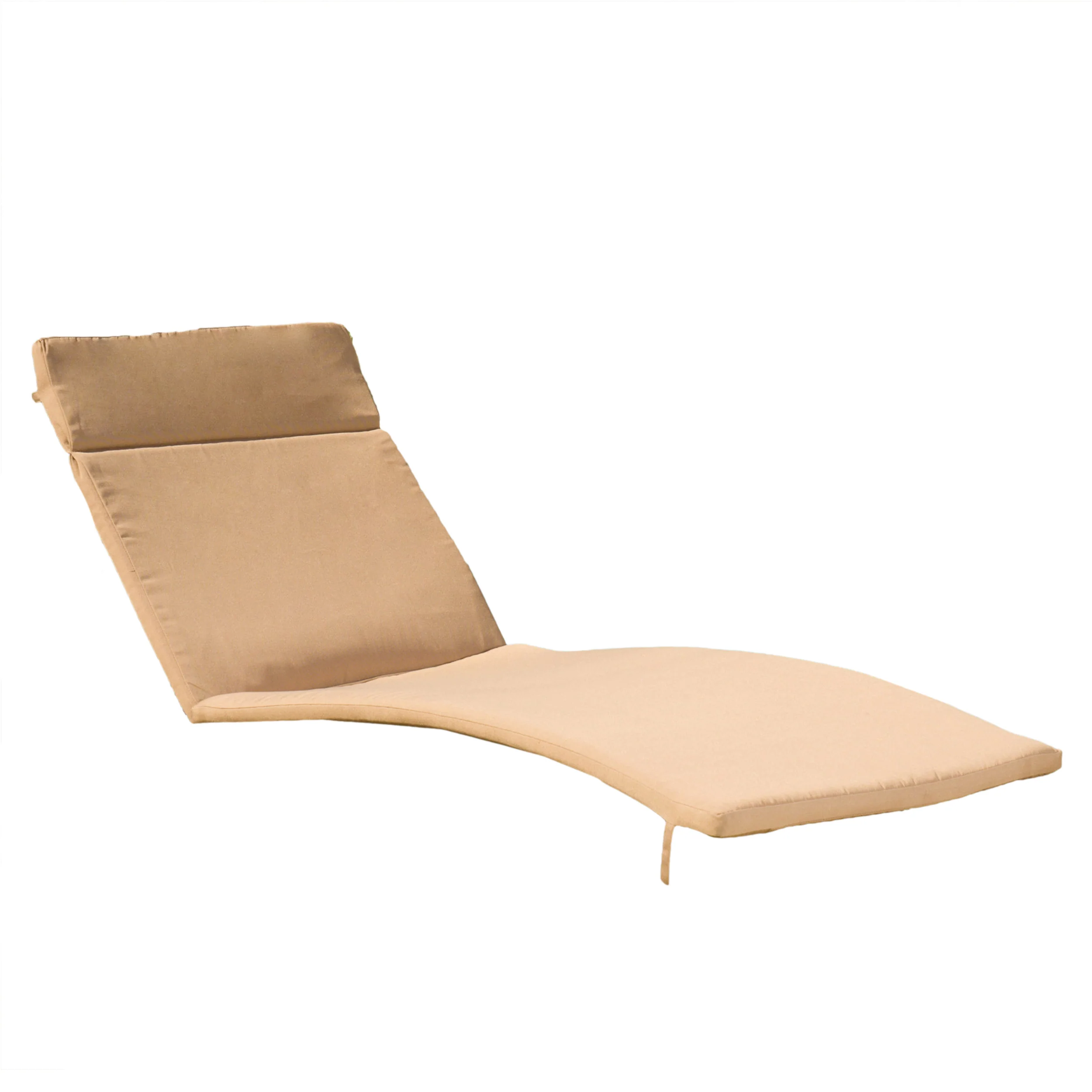 Soleil Outdoor Water Resistant Chaise Lounge Cushion - furnishings