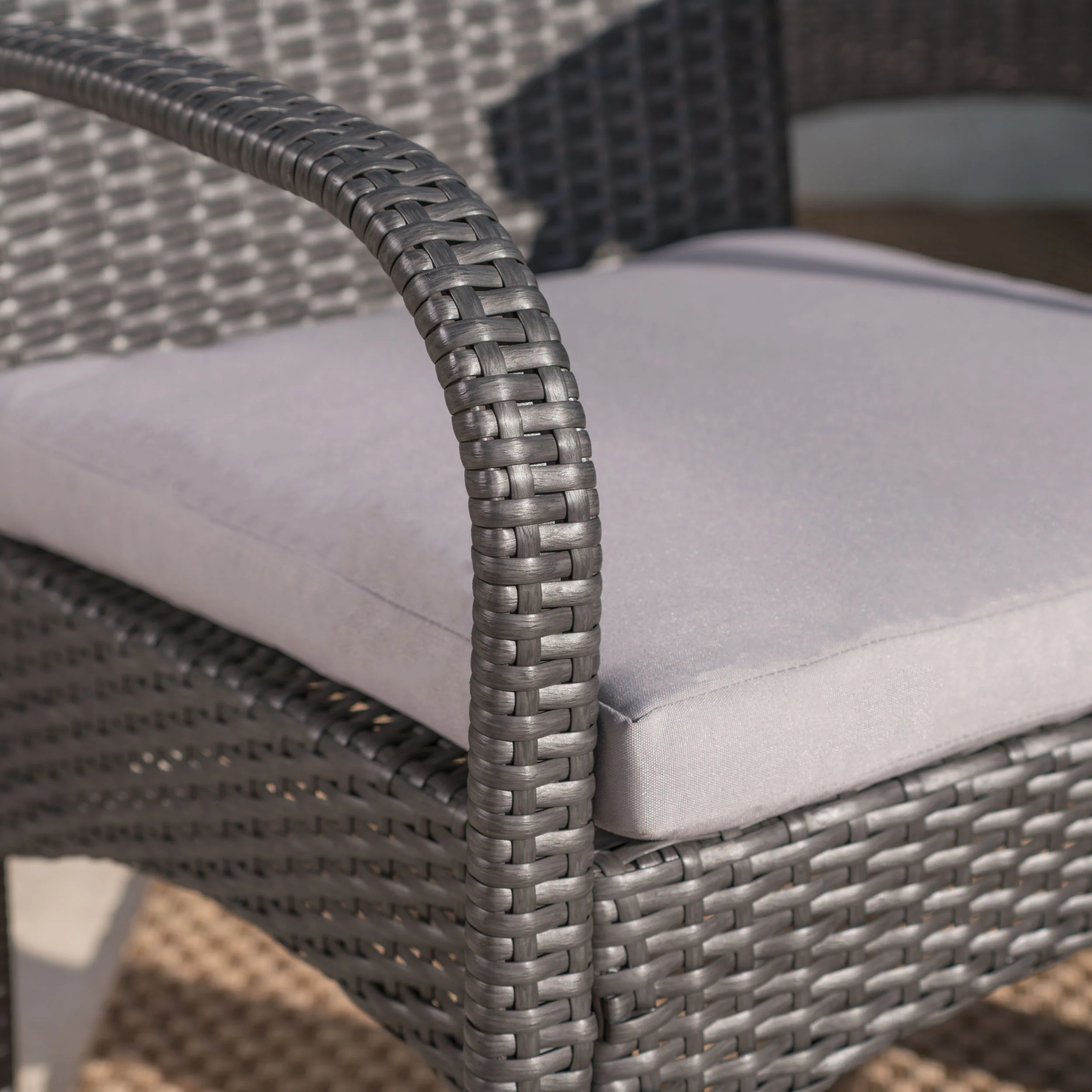 Coral Outdoor 9 Piece Wicker Dining Set with Water Resistant Cushions - furnishings