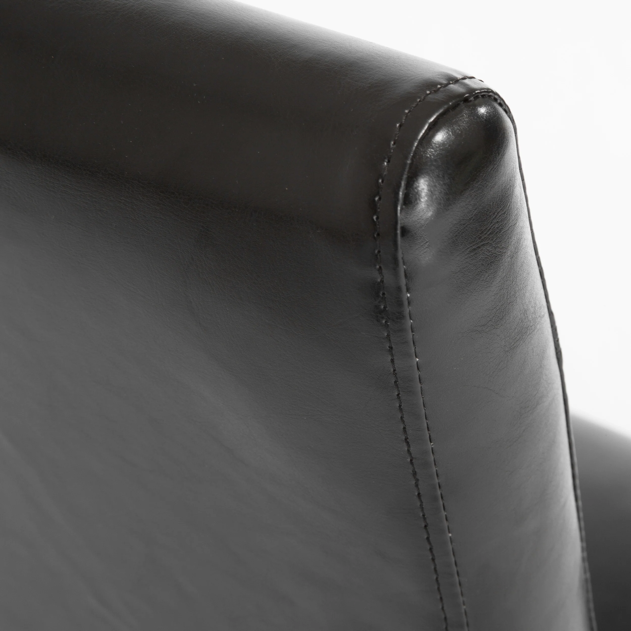 Percival T-Stitch Bonded Leather Dining Chairs (Set of 2) - furnishings
