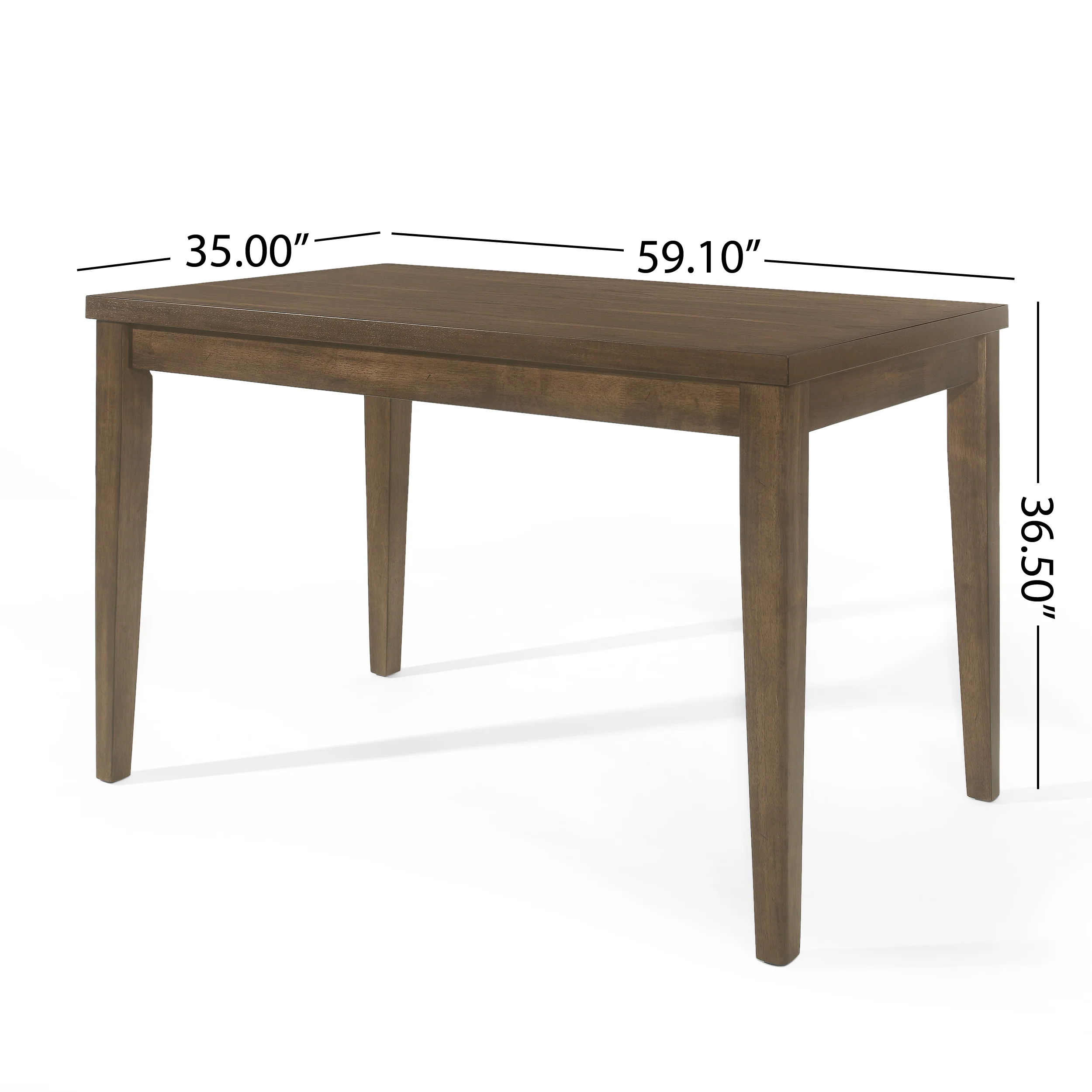Boughton Farmhouse Counter Height Wood Dining Table - furnishings