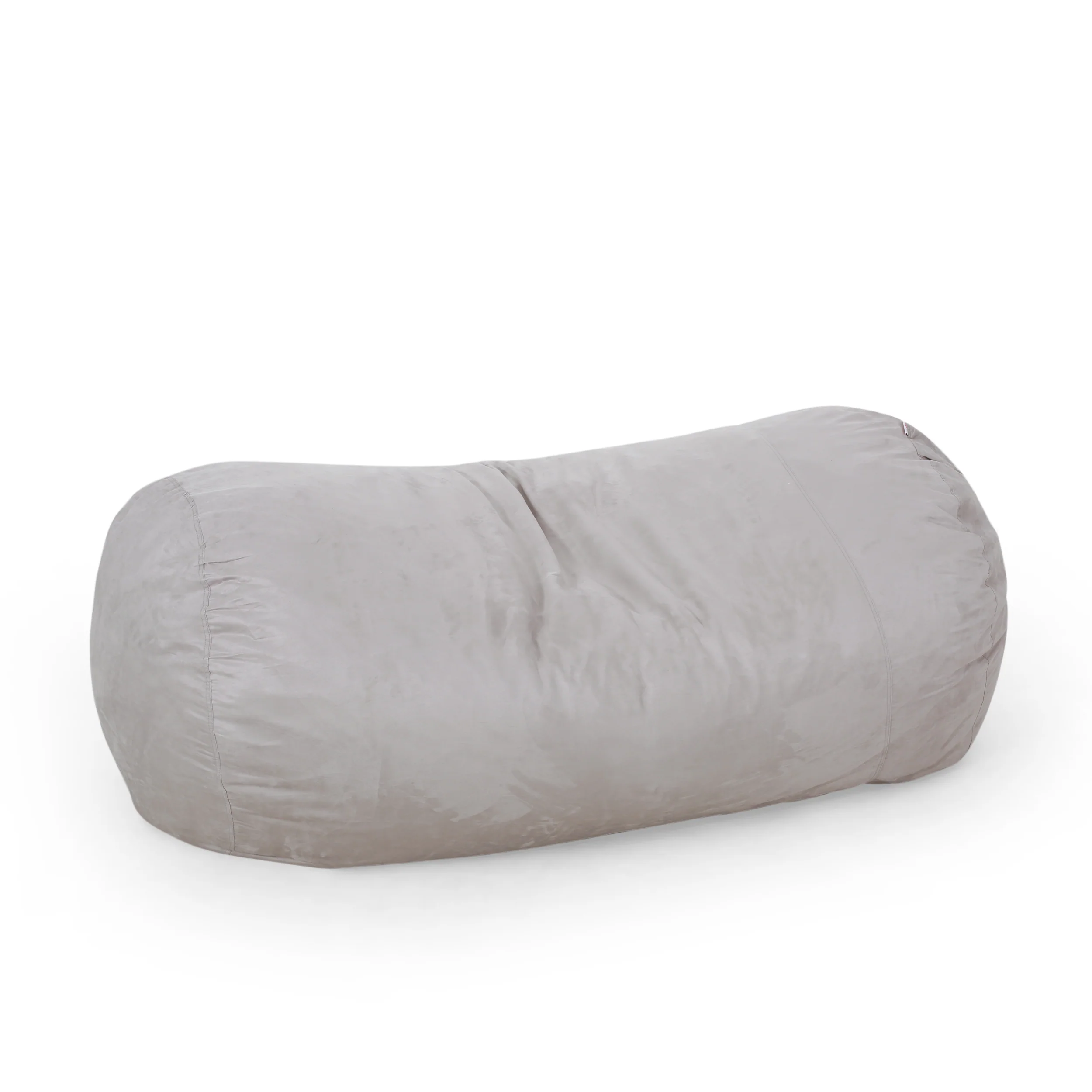 Tucker Modern 8 Foot Microfiber Pastel Bean Bag - furnishings