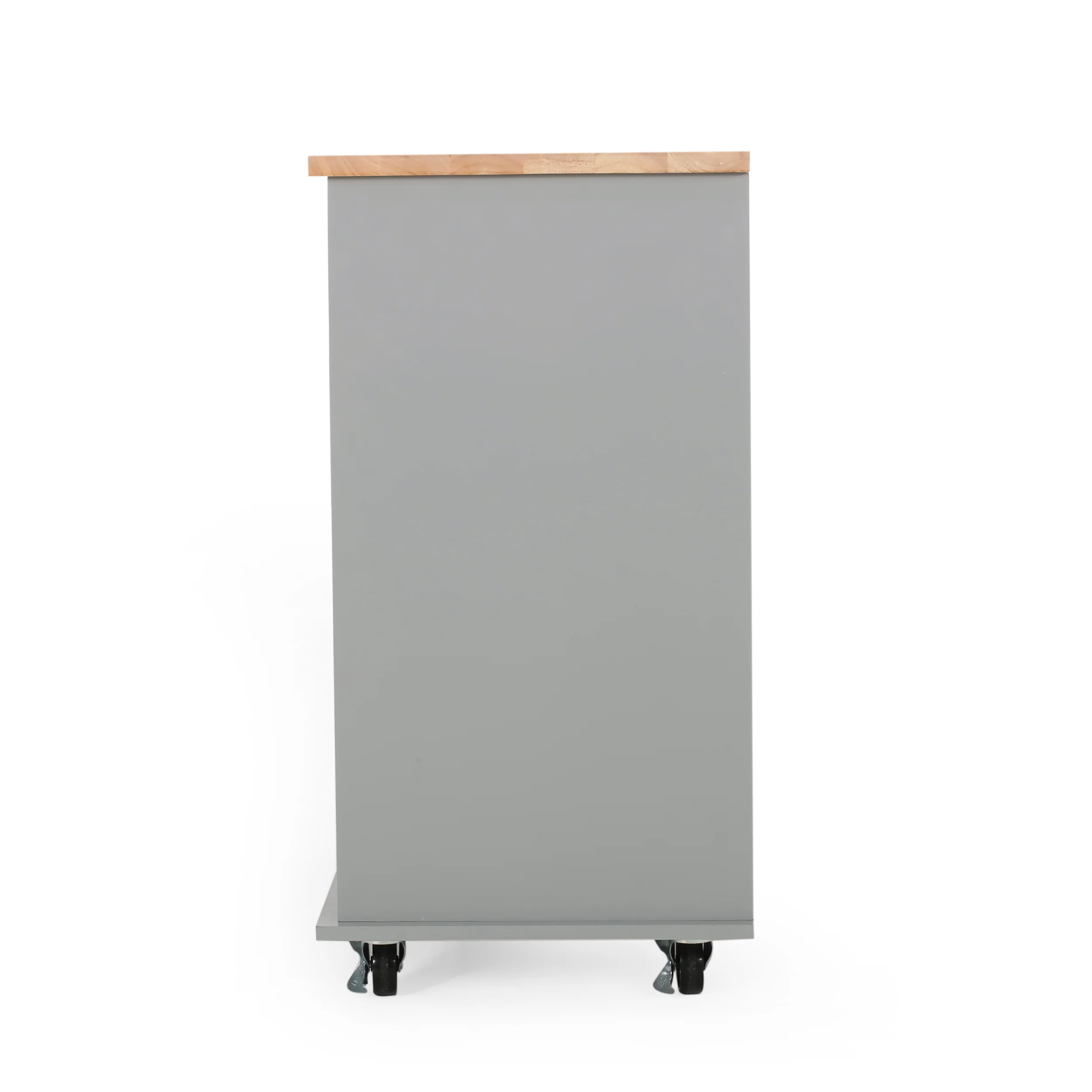 Yohaan Contemporary Kitchen Cart with Wheels - furnishings