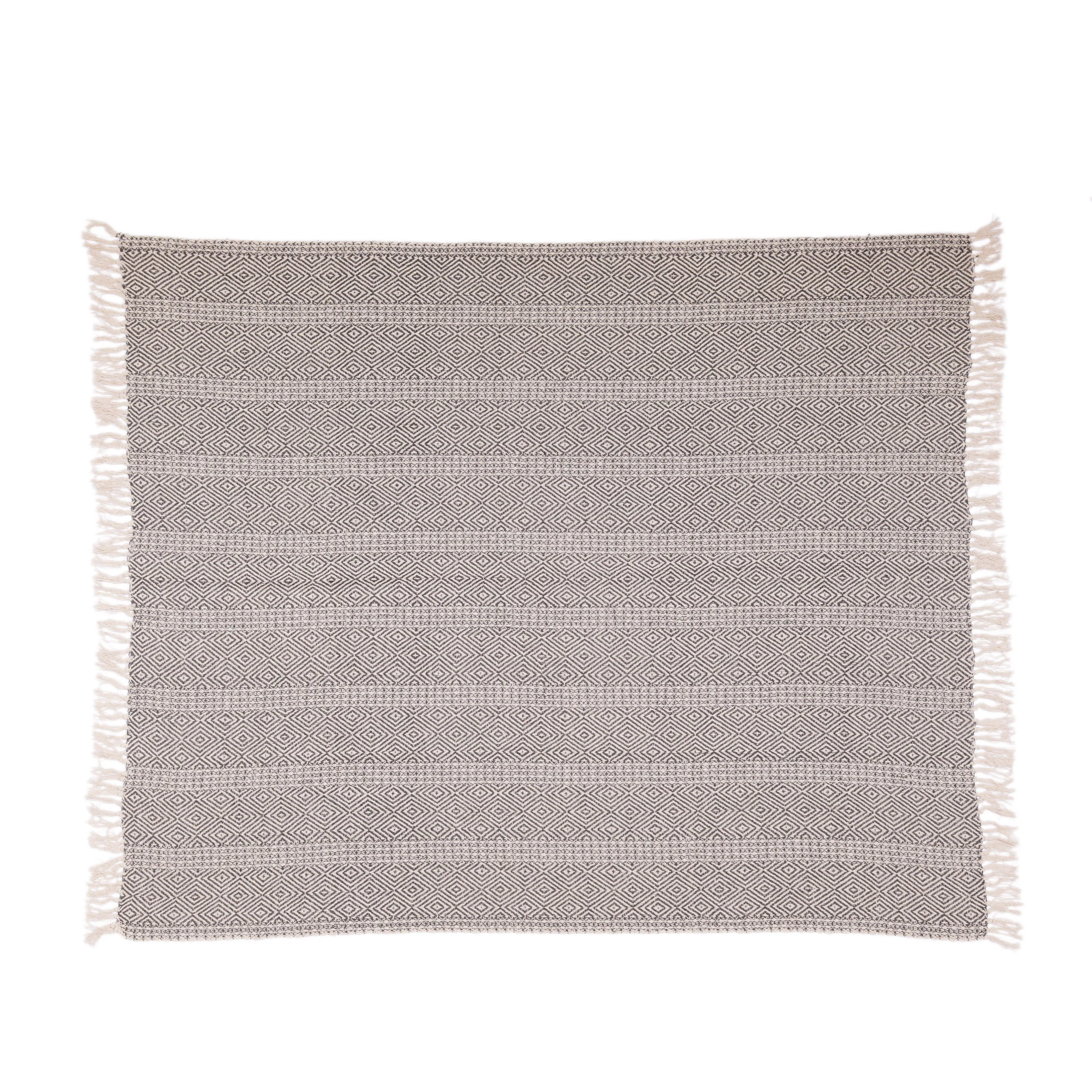 Audia Boho Fabric Throw Blanket - furnishings