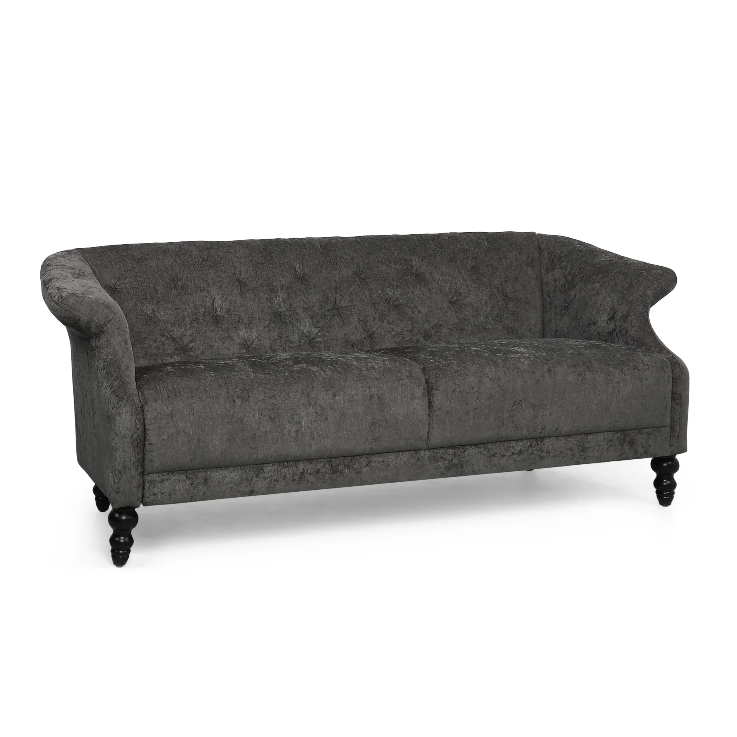 Lavonia Contemporary Tufted 3 Seater Sofa - furnishings