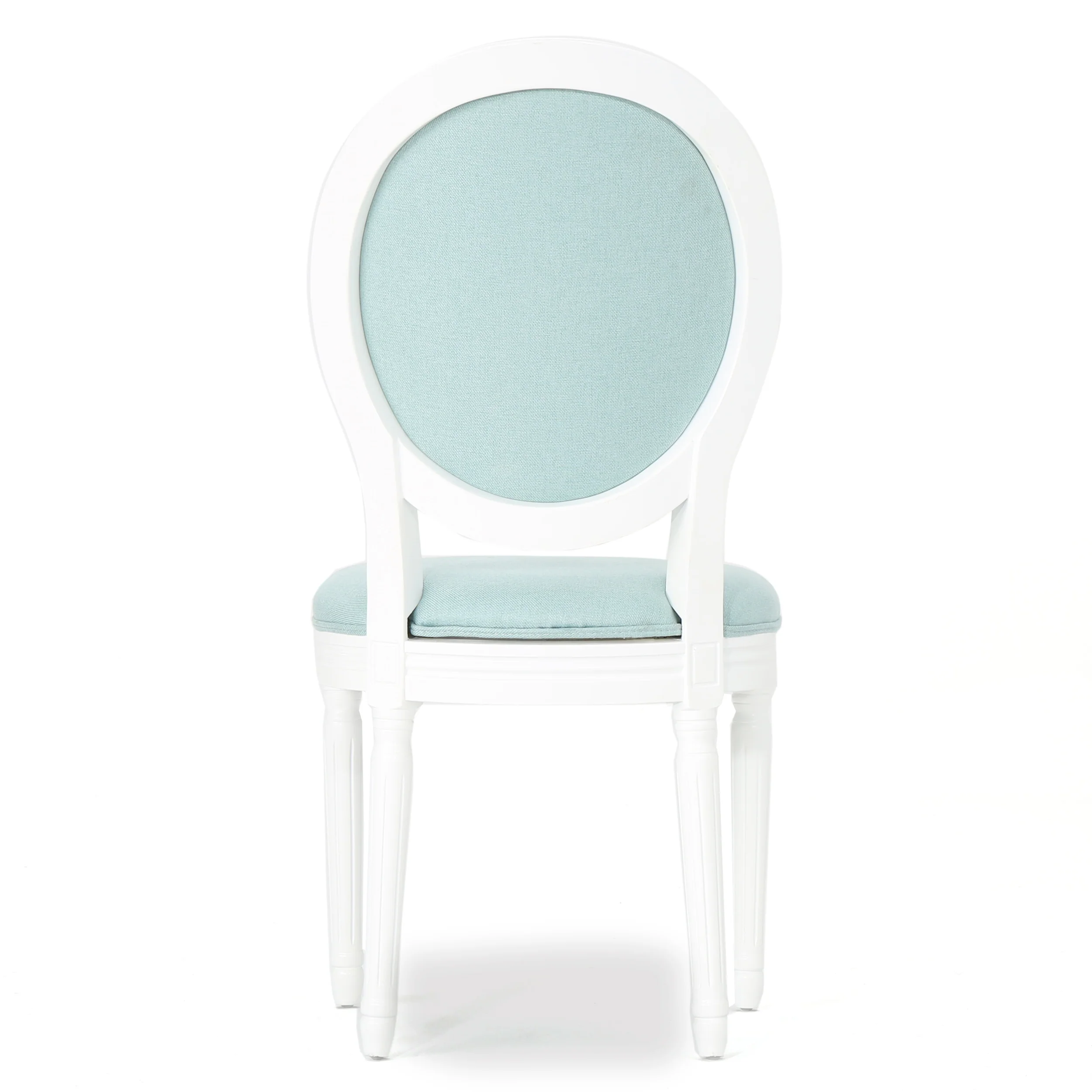 Adelise Traditional Light Blue Upholstered Fabric Dining Chairs (Set of 2) - furnishings