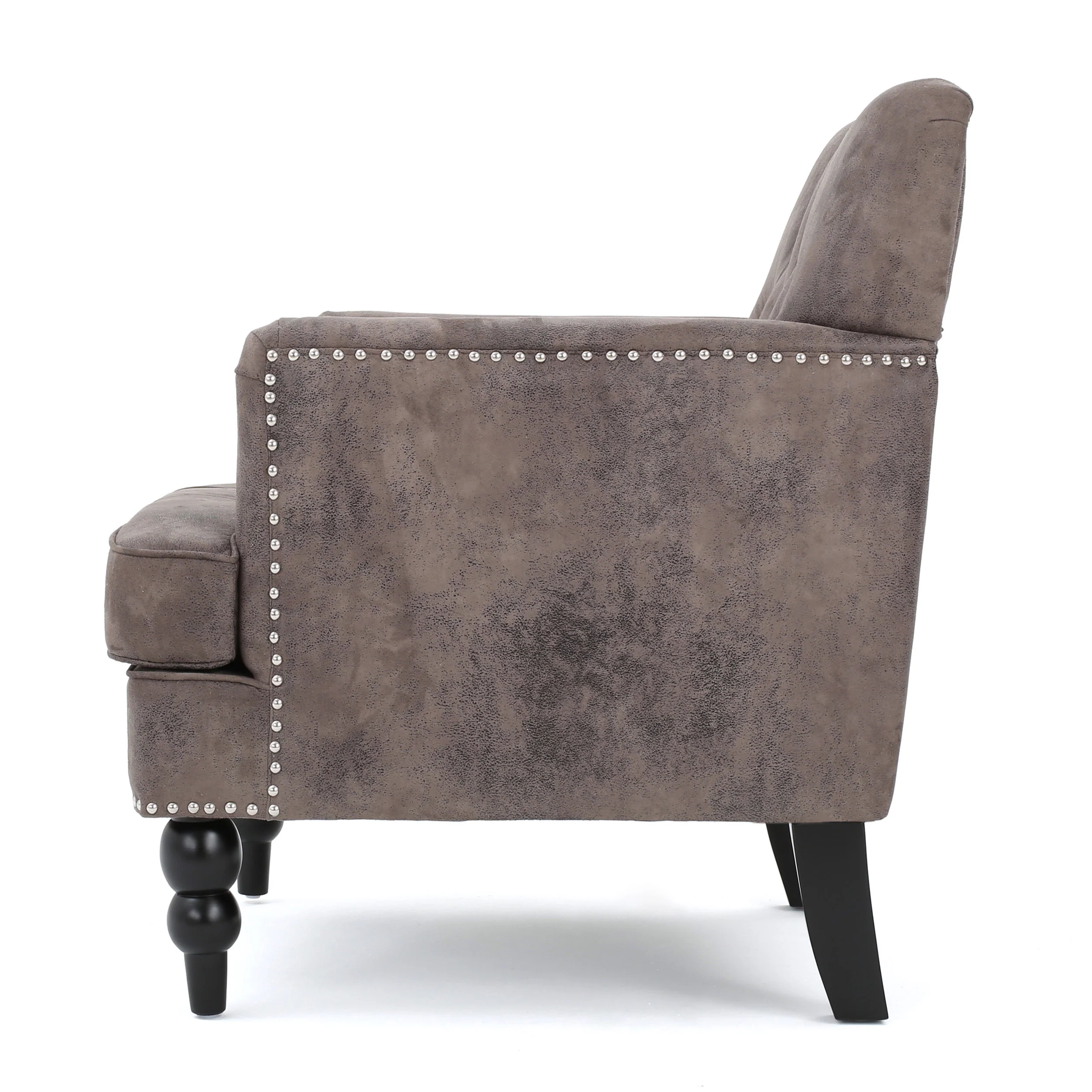 Madene Tufted Back Fabric Club Chair - furnishings