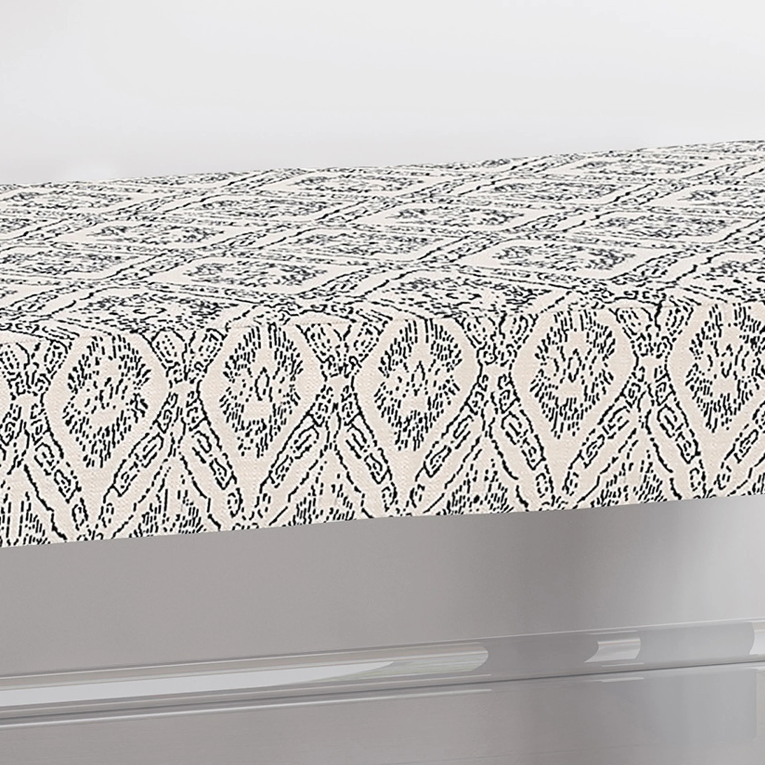 Shelby Boho Fabric Bench - furnishings