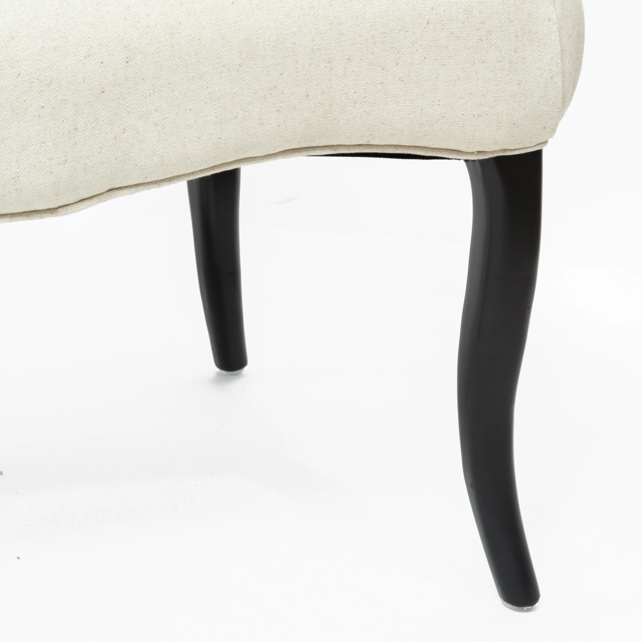 Hallie Traditional Tufted Armless Dining Chairs (Set of 2) - furnishings