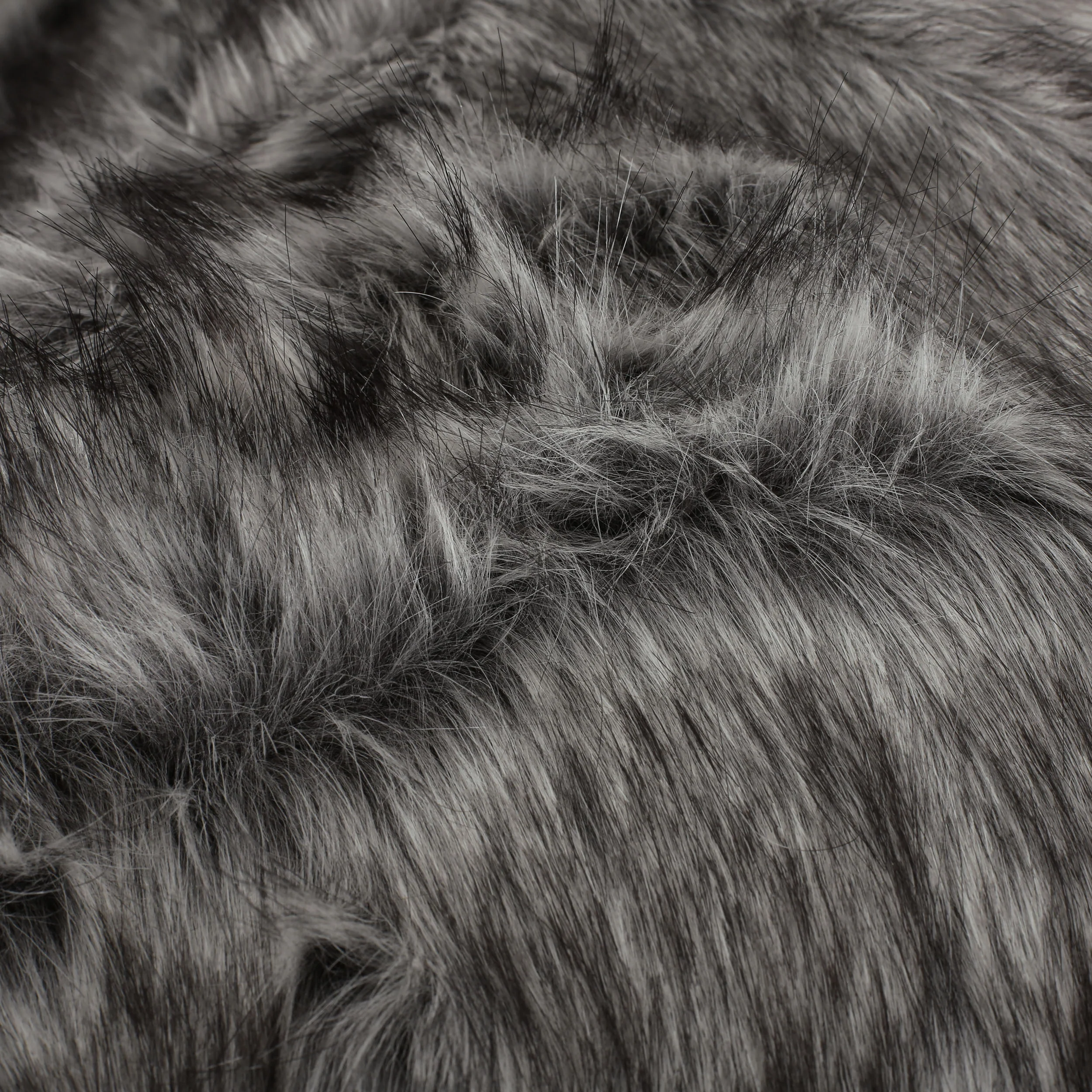 Terrell Schley Modern Glam 5 Foot Short Faux Fur Bean Bag - furnishings