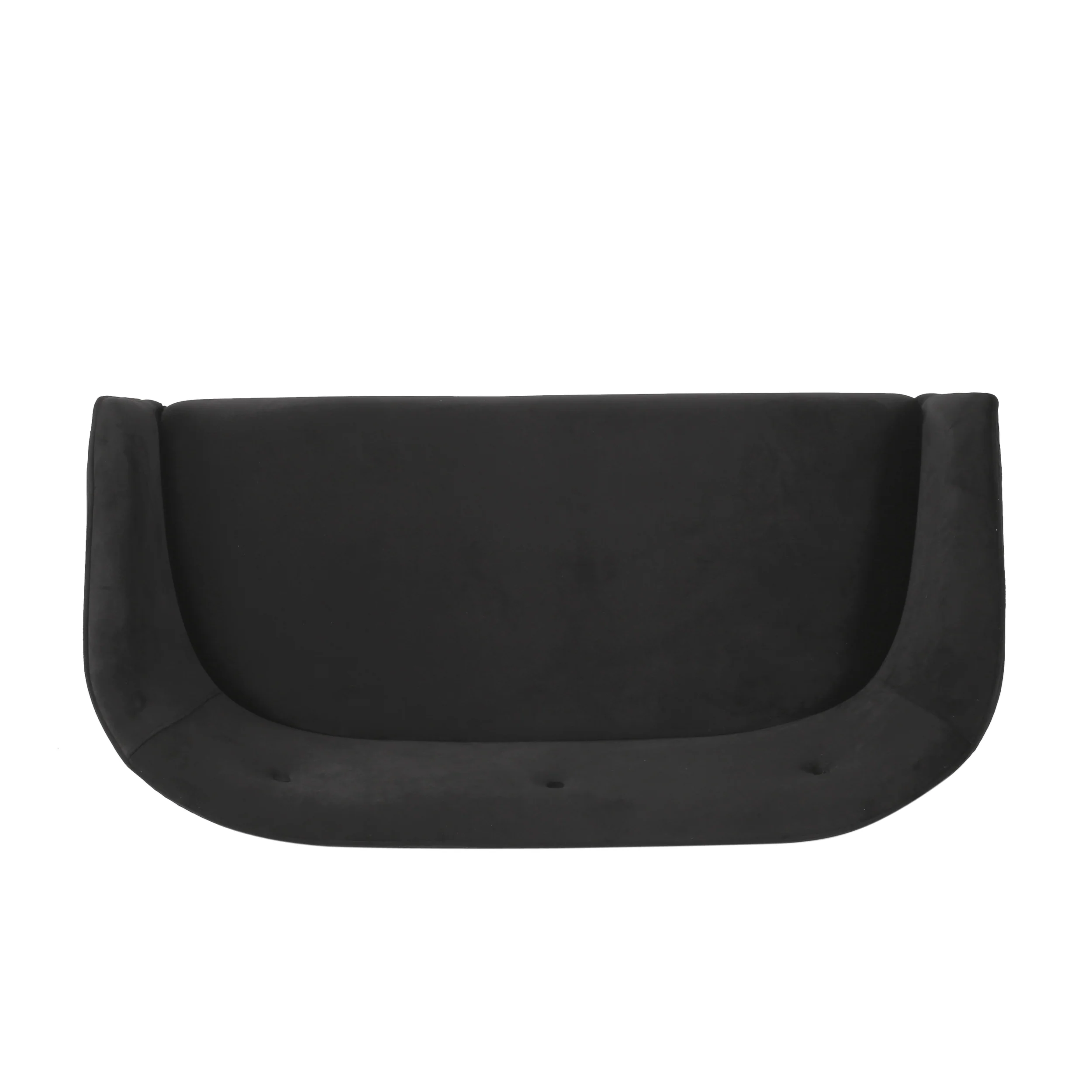 Arthur Modern Glam Tufted Velvet Loveseat - furnishings