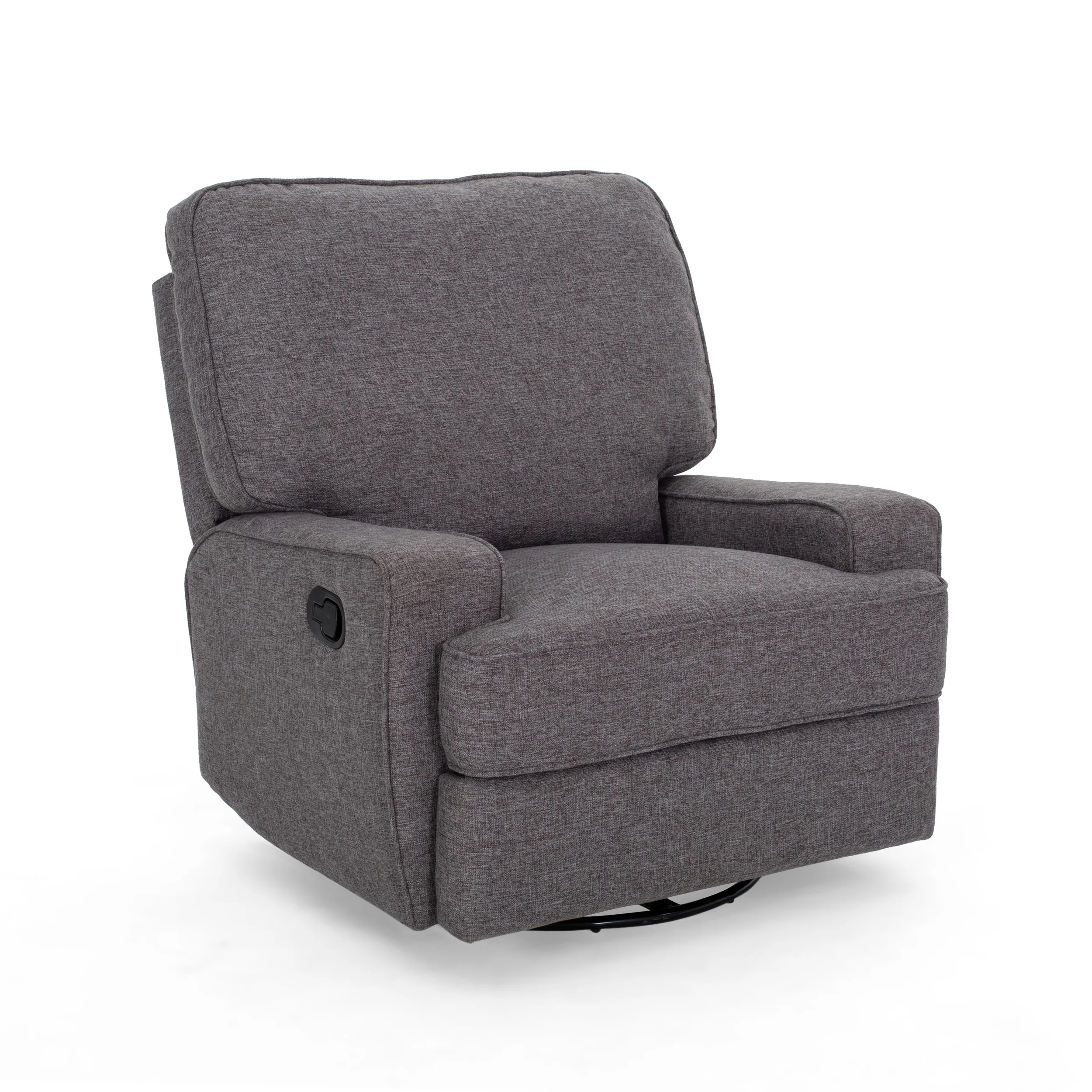 Sibyl Glider Recliner with Swivel, Traditional - furnishings