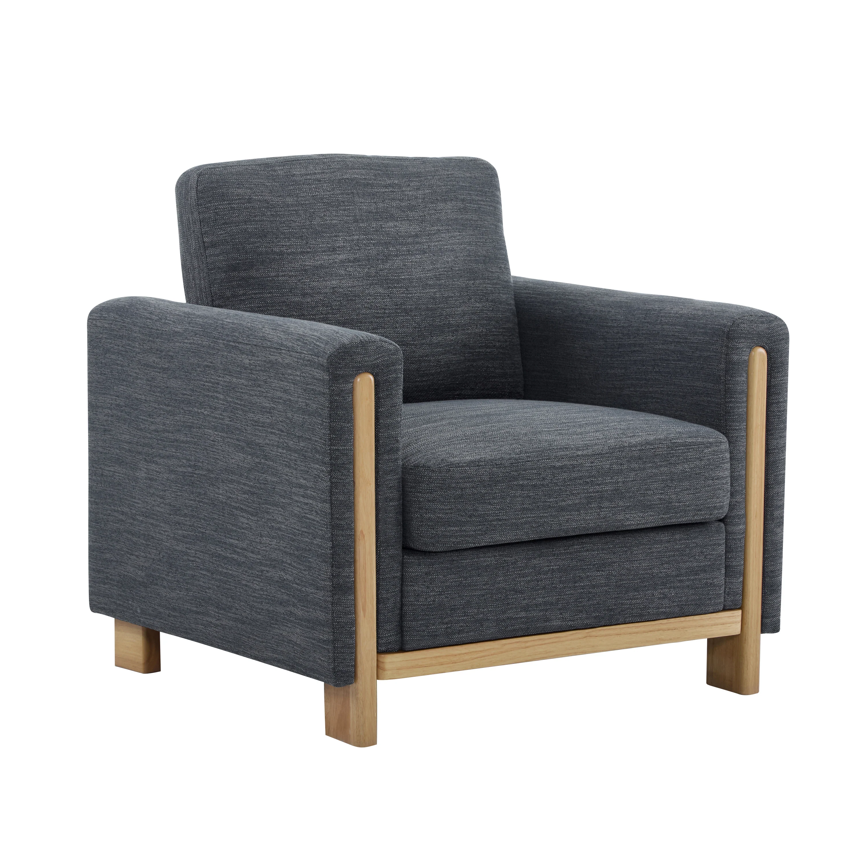 Alarics Modern Accent Arm Chair Upholstered Club Chair - furnishings