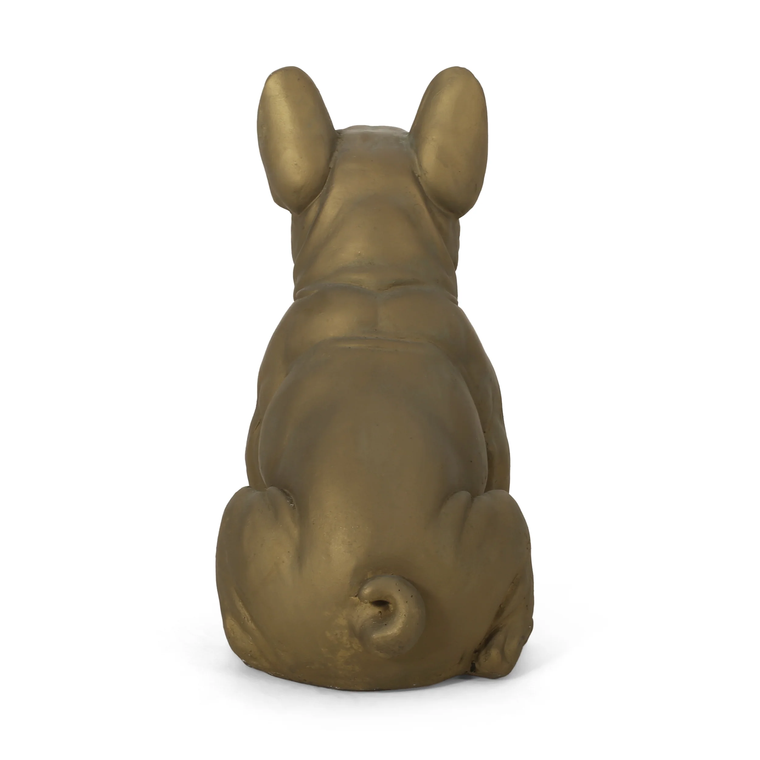 Rilo Outdoor French Bulldog Garden Statue - furnishings