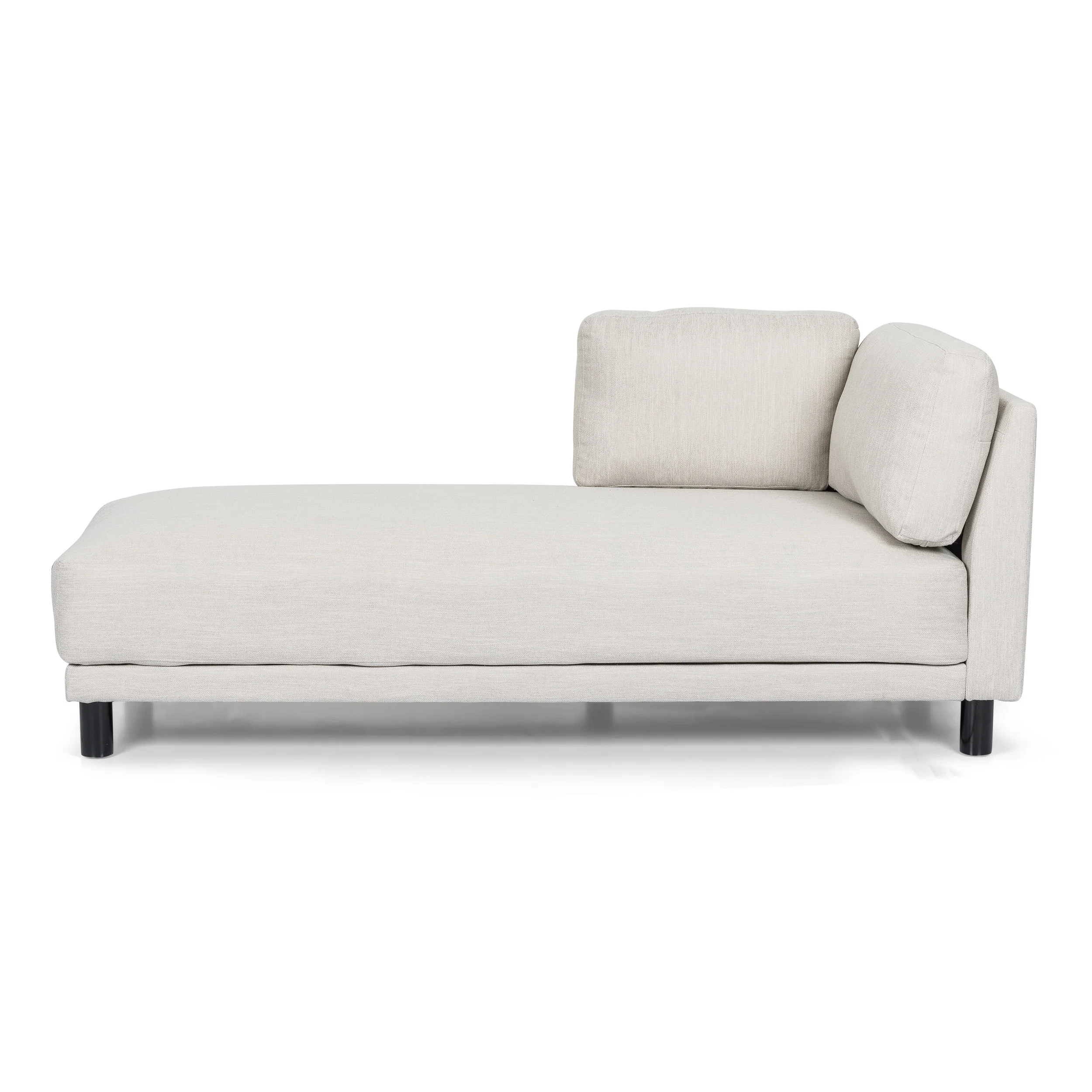 Wellston Contemporary Fabric Upholstered Chaise Lounge - furnishings