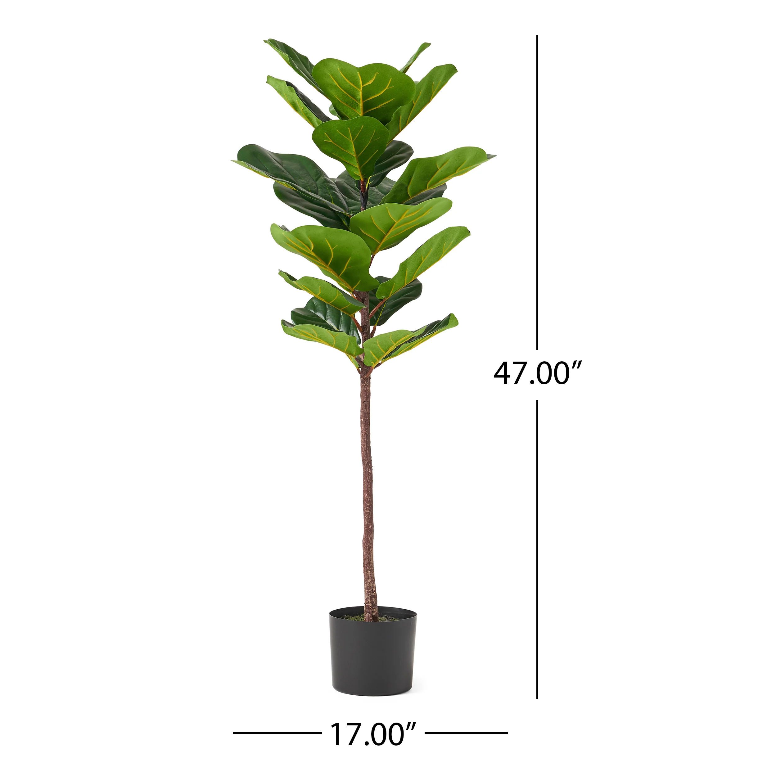 Stilwell Artificial Fiddle-Leaf Fig Tree - furnishings