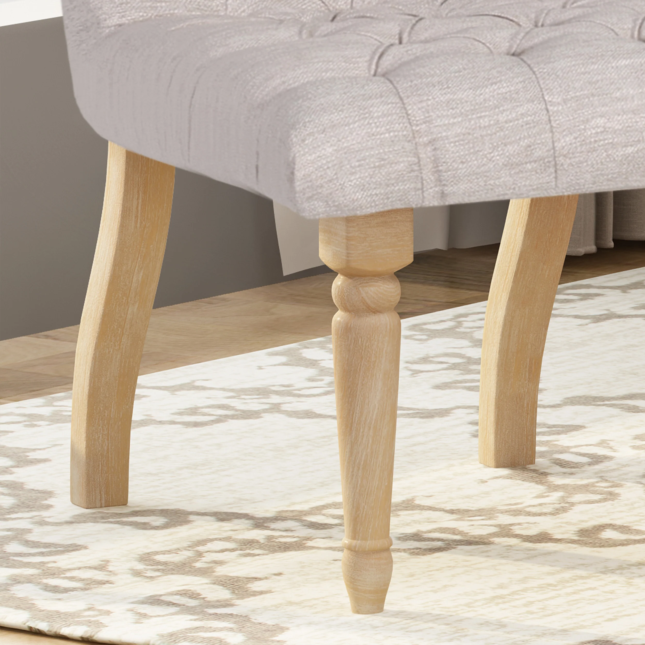 Terrance Tufted Fabric Dining Chair (Set of 2) - furnishings