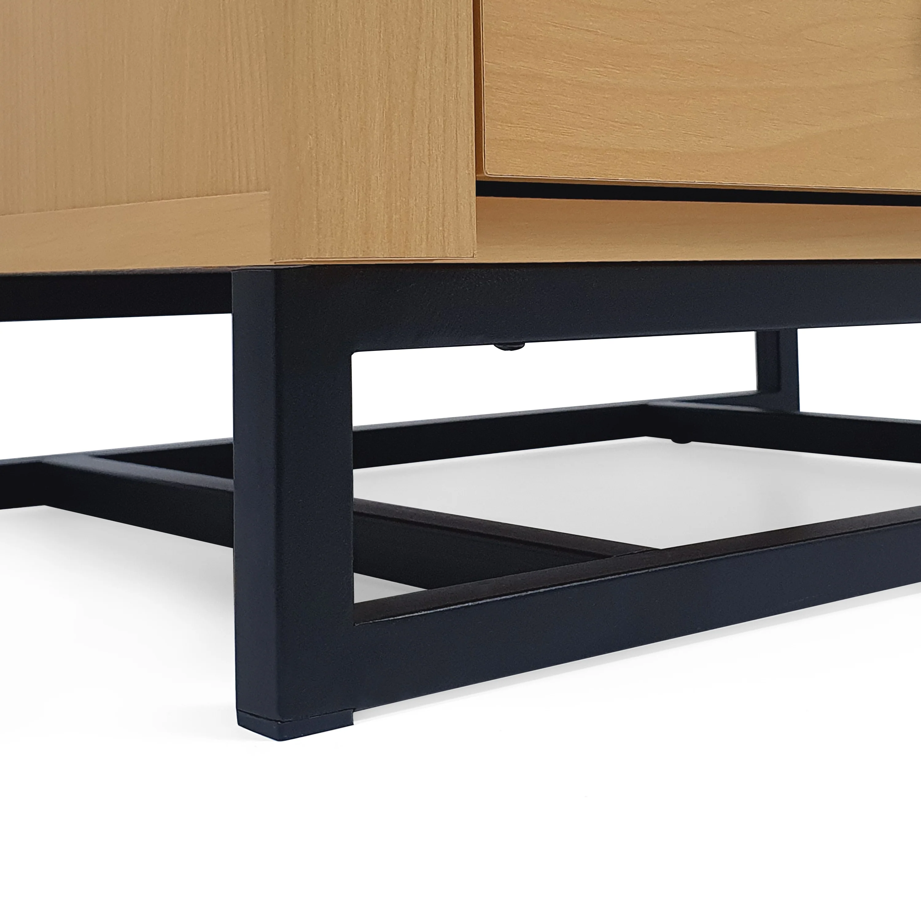 Borah Contemporary Faux Wood 2 Piece 4 Drawer Dresser and Nightstand Bedroom Set - furnishings