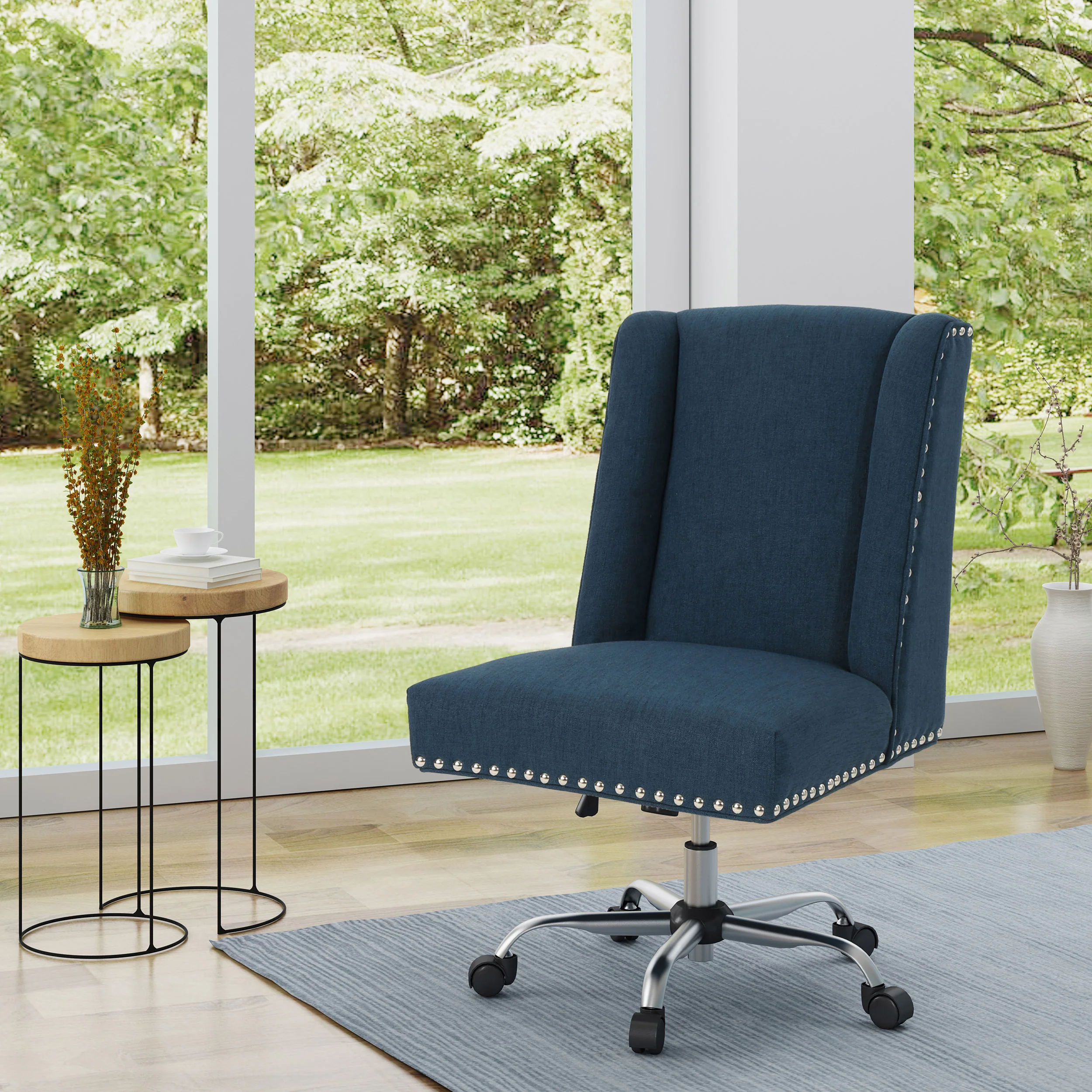 Quentin Home Office Fabric Desk Chair - furnishings