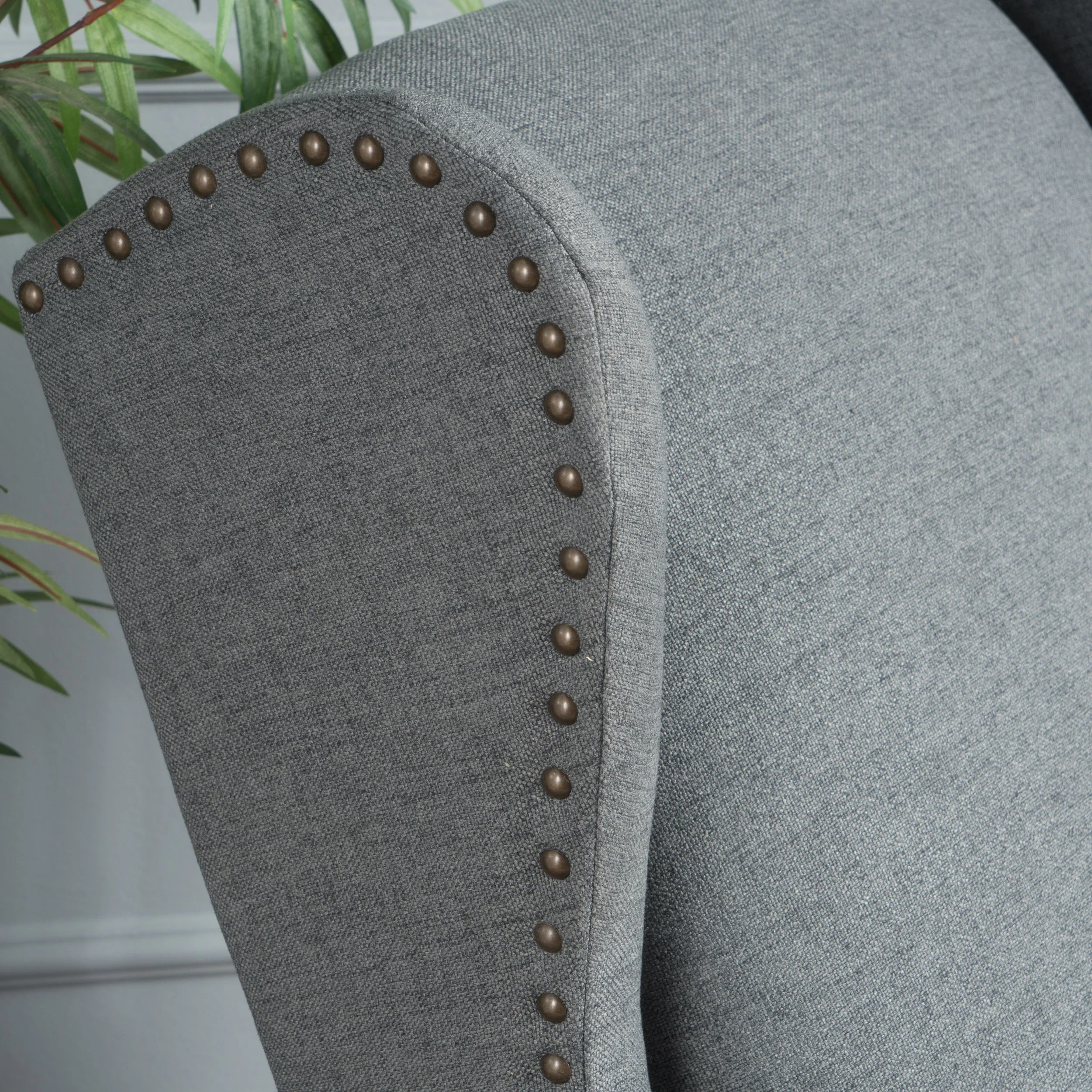 Weyland Wingback Fabric Recliner - furnishings
