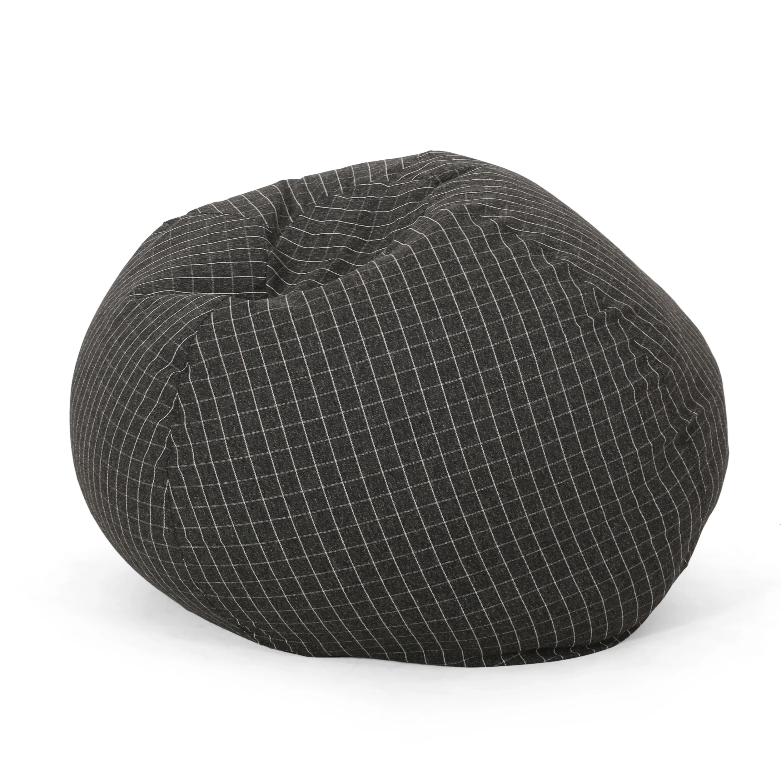 Magnolia Modern 5 Foot Checkered Bean Bag - furnishings